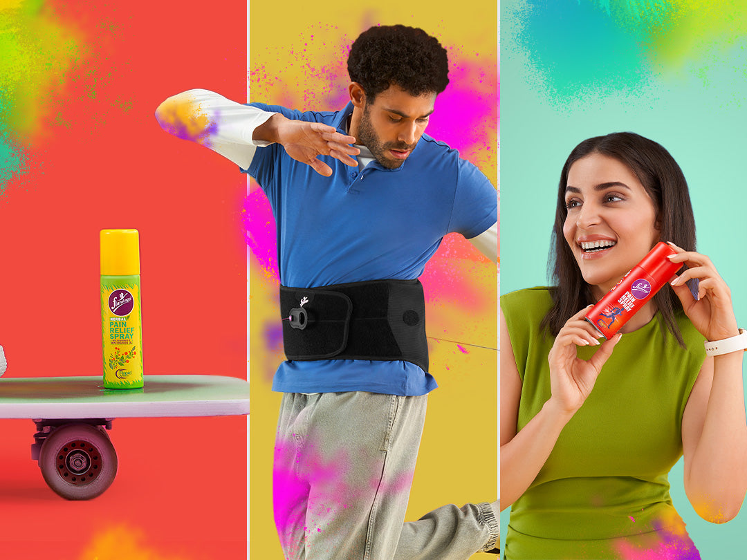 Pain Relief Products For Holi