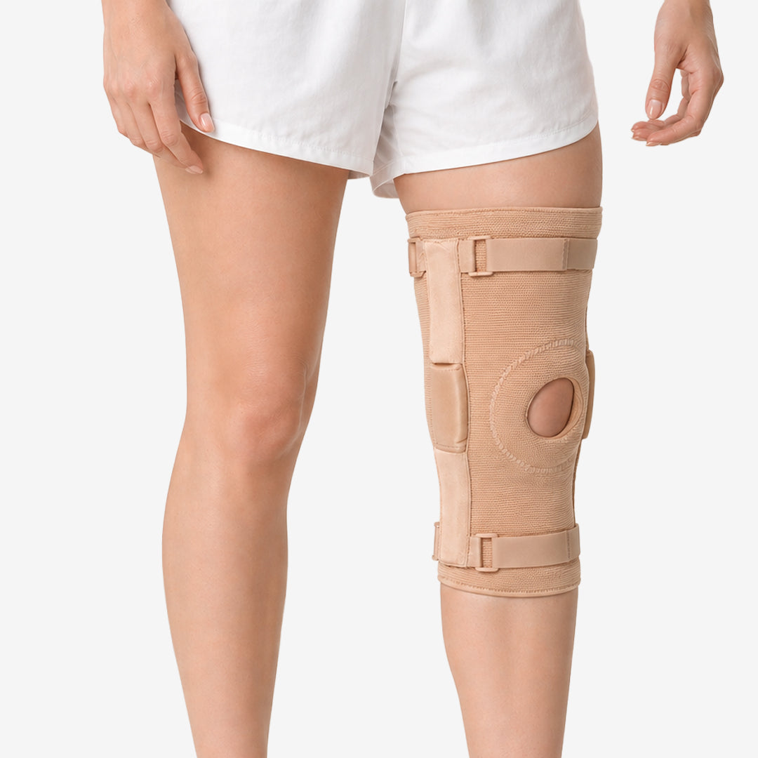 Gel Bi-Axle Hinged Knee Cap