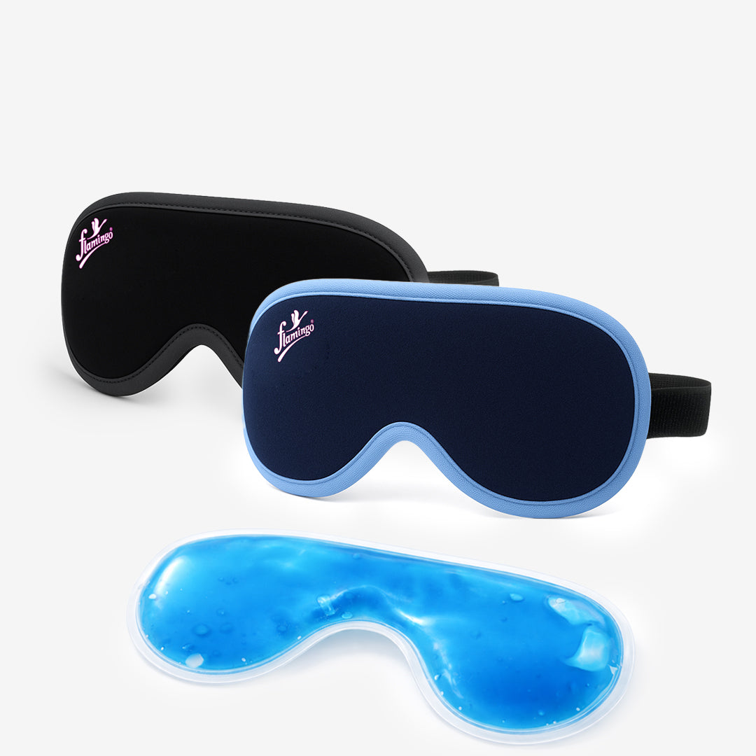 Flamingo Cool Eye Mask – Pack of 2