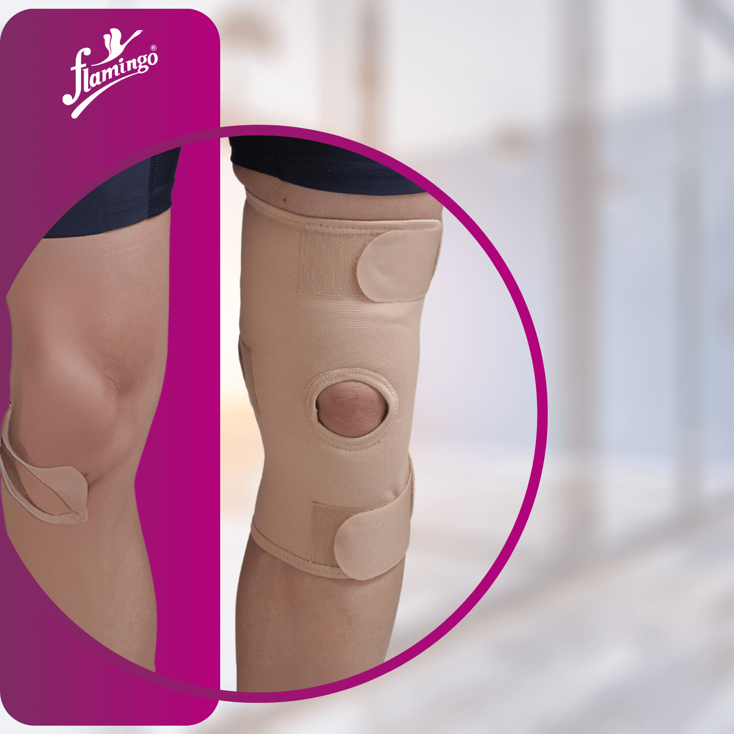 Flamingo Knee Stabilizer
Knee Pain Relief
Patella Stabilizer
Knee Support for Sprains
Adjustable Knee Stabilizer