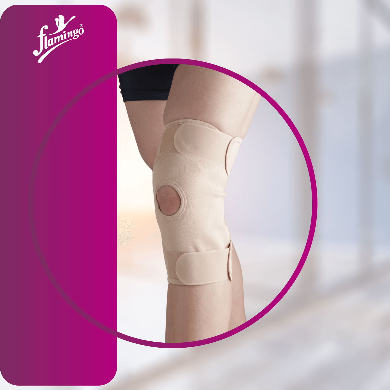 Flamingo Knee Stabilizer
Knee Pain Relief
Patella Stabilizer
Knee Support for Sprains
Adjustable Knee Stabilizer