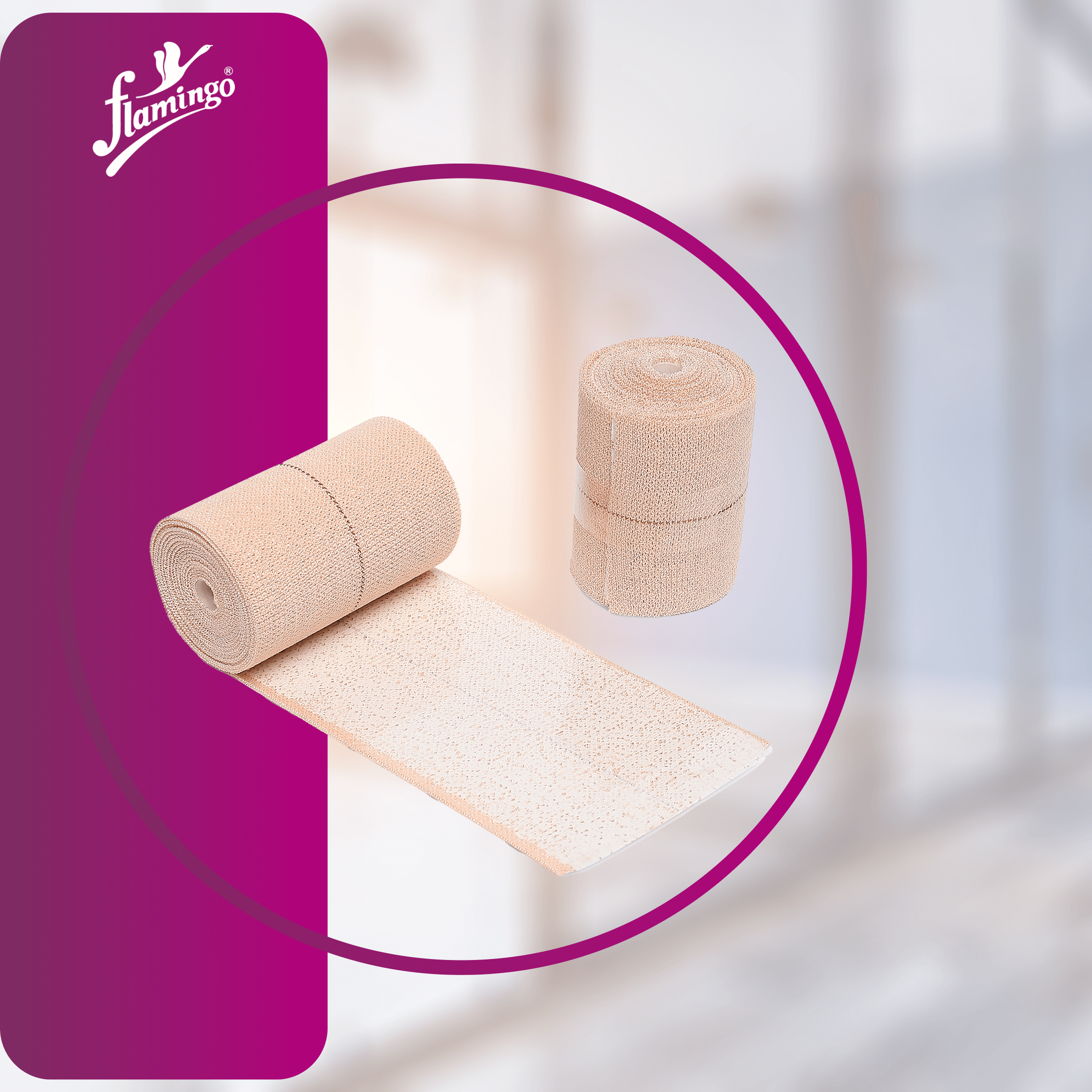 Flamiplast, elastic adhesive bandage, post-surgery bandage, compression bandage, breathable bandage, tearable adhesive bandage, skin-friendly adhesive, wound care bandage.