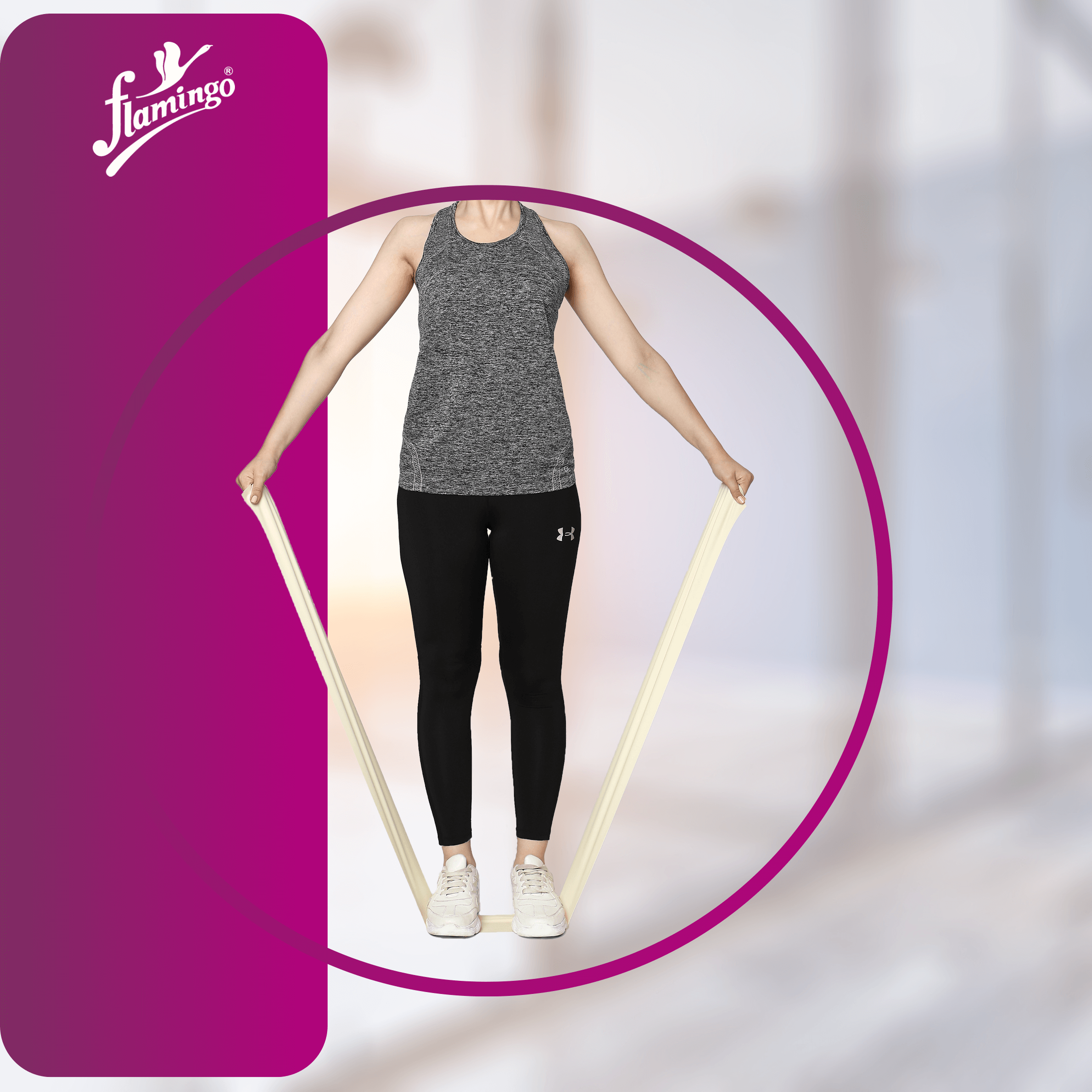 Exercise band, rehabilitation band, muscle strength training band, fitness band, resistance band, strength improvement band, natural rubber resistance band, portable fitness band