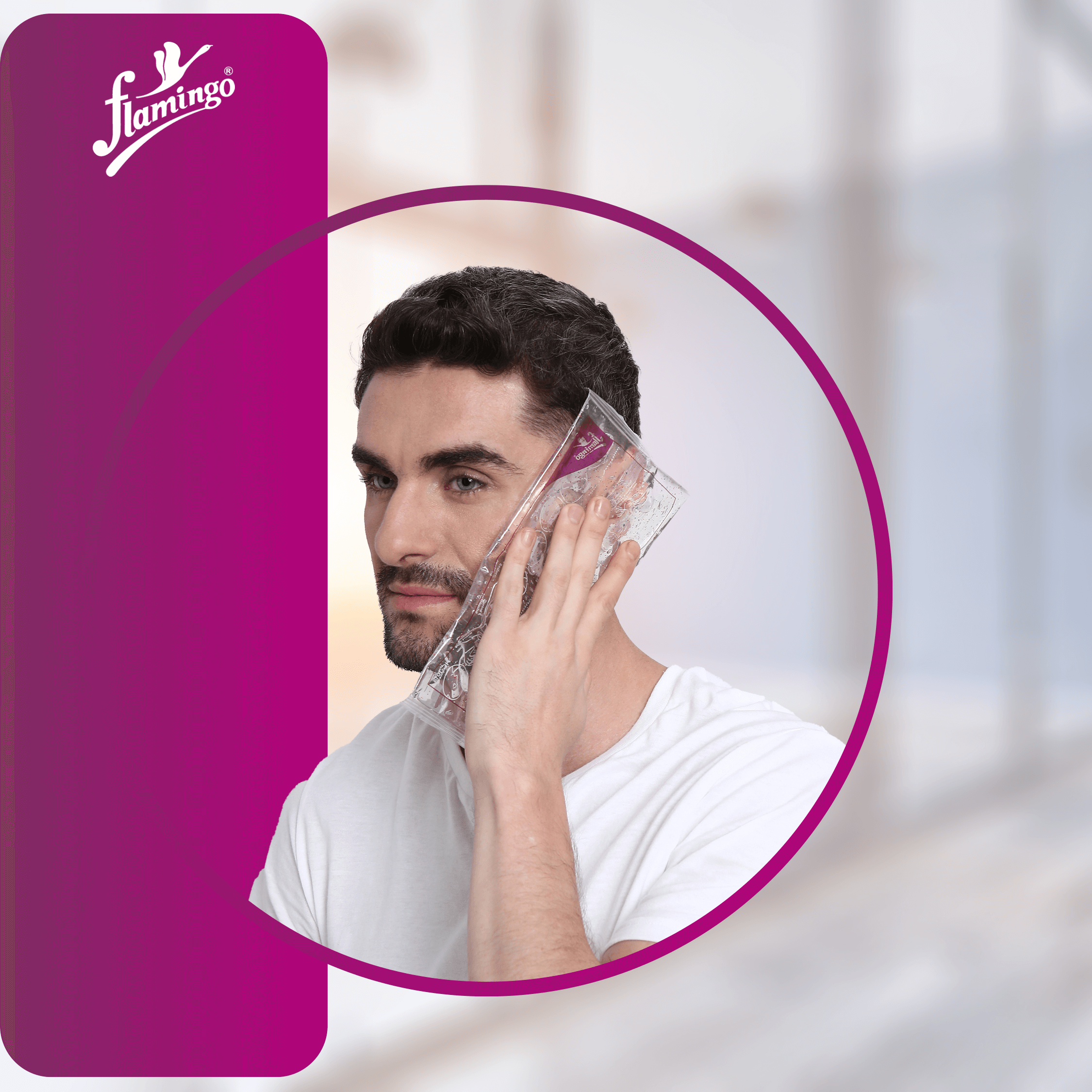 Flamingo Hot & Cold Pack, hot and cold pack, pain relief pack, muscle relaxation pack, cold therapy pack, inflammation reduction pack, non-toxic gel pack, dual therapy pack.