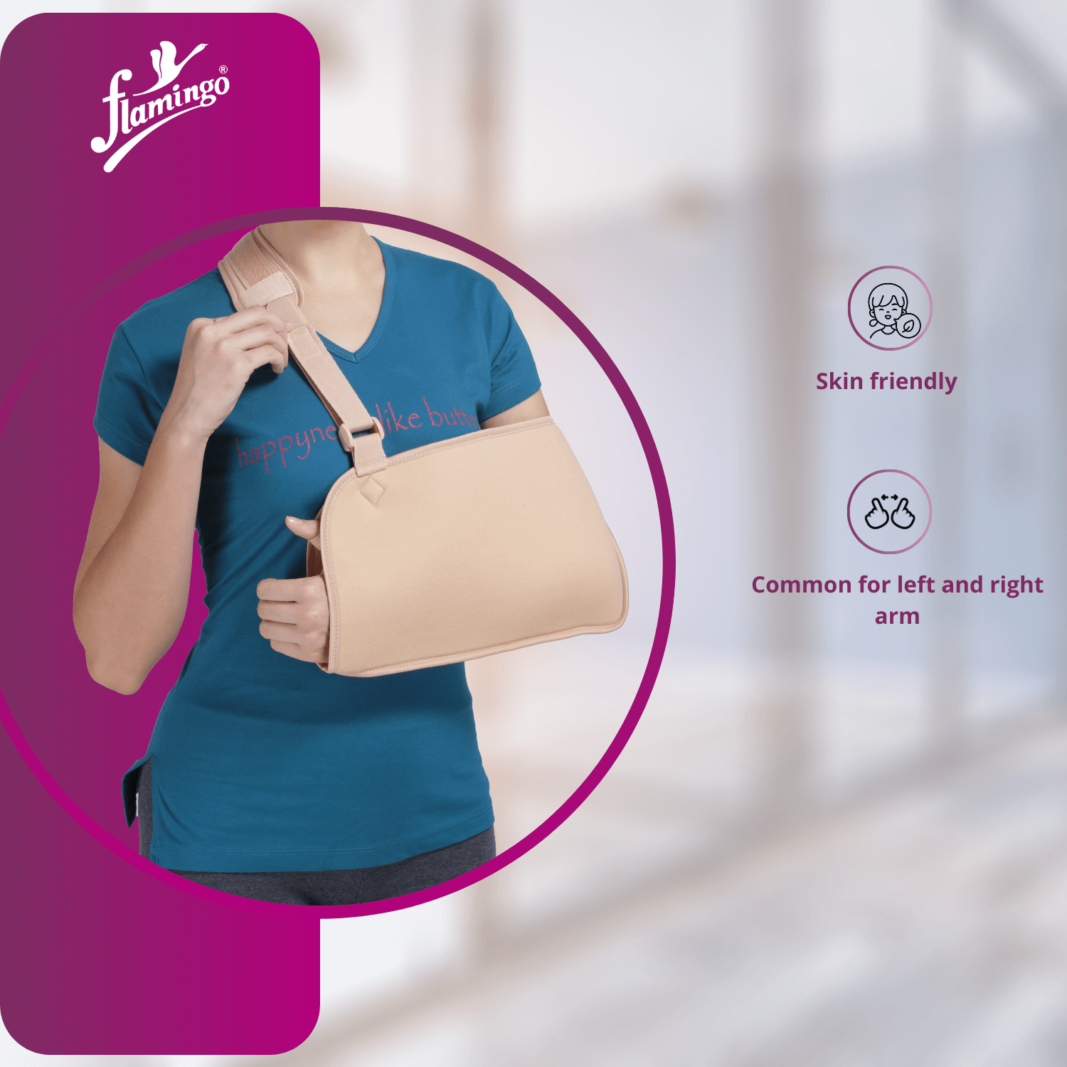 Flamingo Arm Sling
Post-Casting Sling
Elbow Dislocation Arm Support
Arm Fracture Sling
Adjustable Arm Sling
Thumb Loop Arm Support