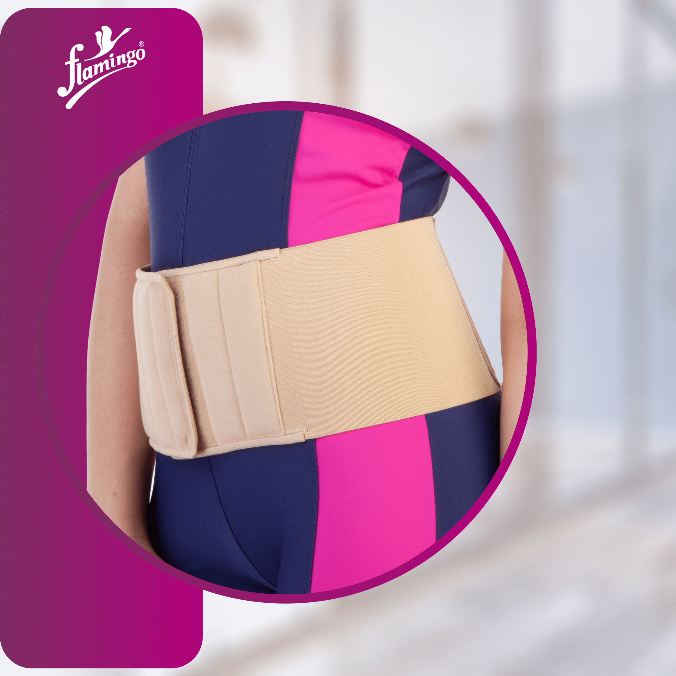 Flamingo Abdominal Belt
Abdominal Belt 14 cm
Post-Surgery Support
Post-Pregnancy Support
Recovery Belt for Abdomen
Mild Compression Abdominal Support