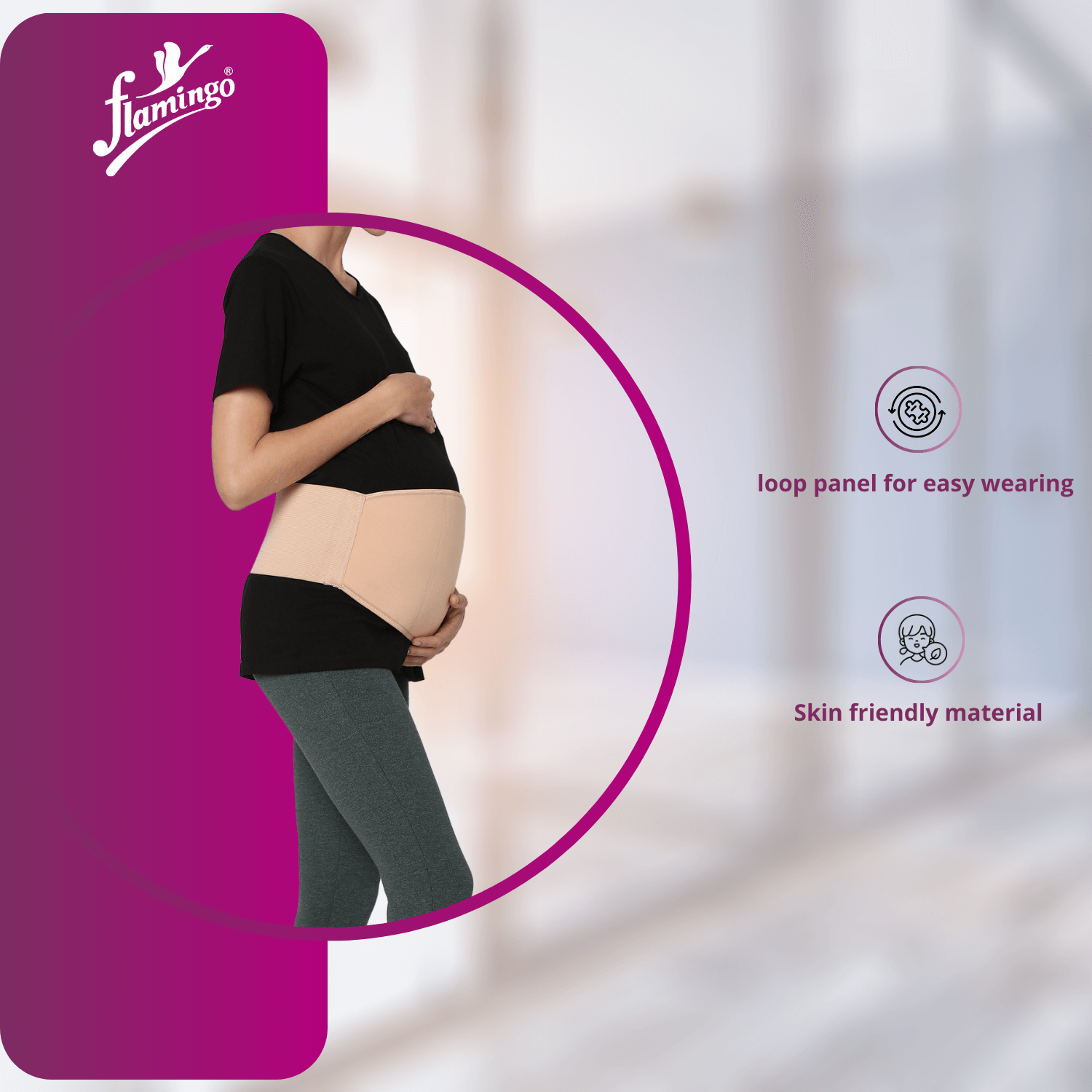 Flamingo Maternity Belt
Pregnancy Support Belt
Abdominal Support for Pregnancy
Back and Pelvic Pain Relief
Adjustable Maternity Belt