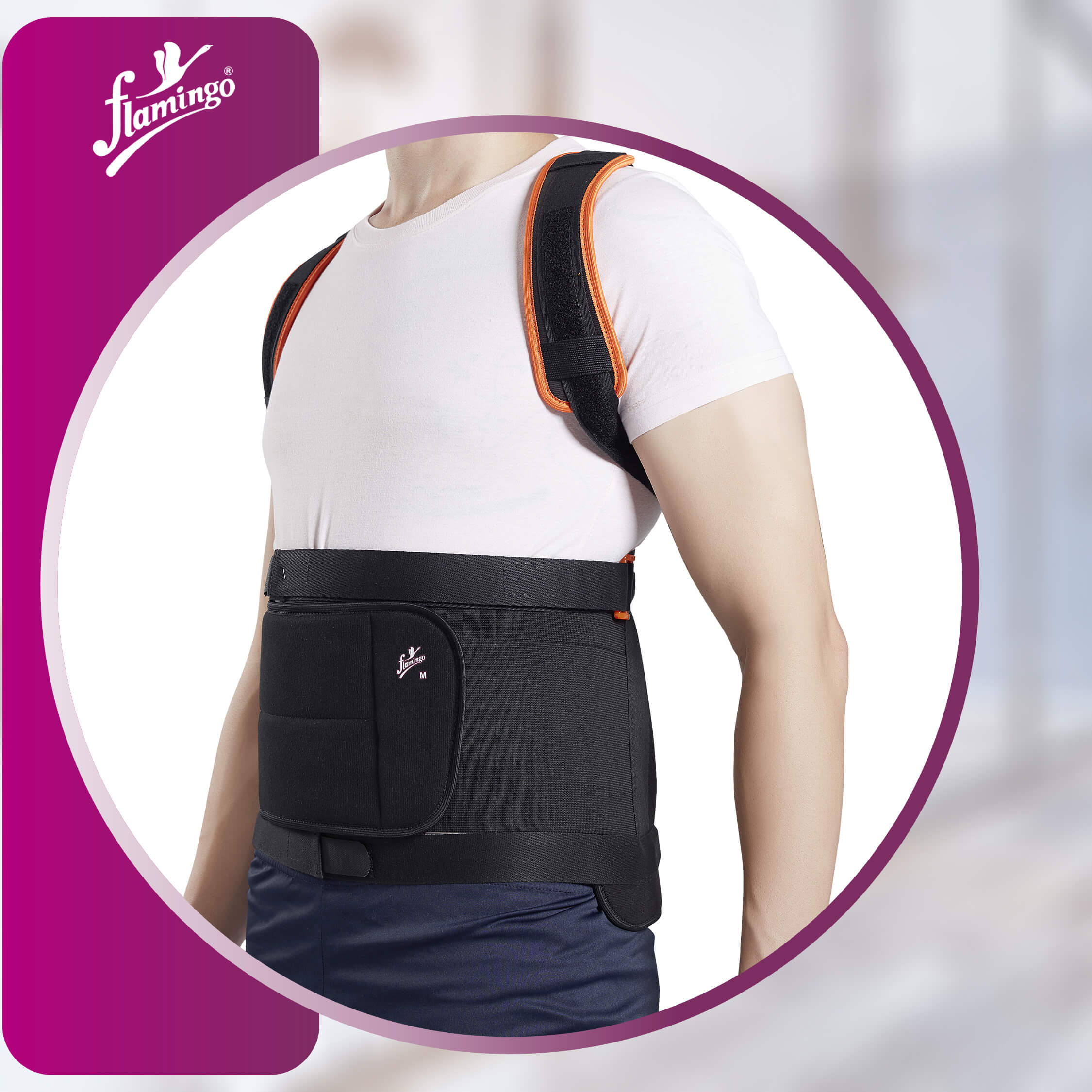 Flamingo Dorsolumbar Spinal Brace
Spinal Fracture Support Brace
Spinal Fusion Brace
Thoracic Lumbar Spinal Support
Post-Operative Spinal Brace