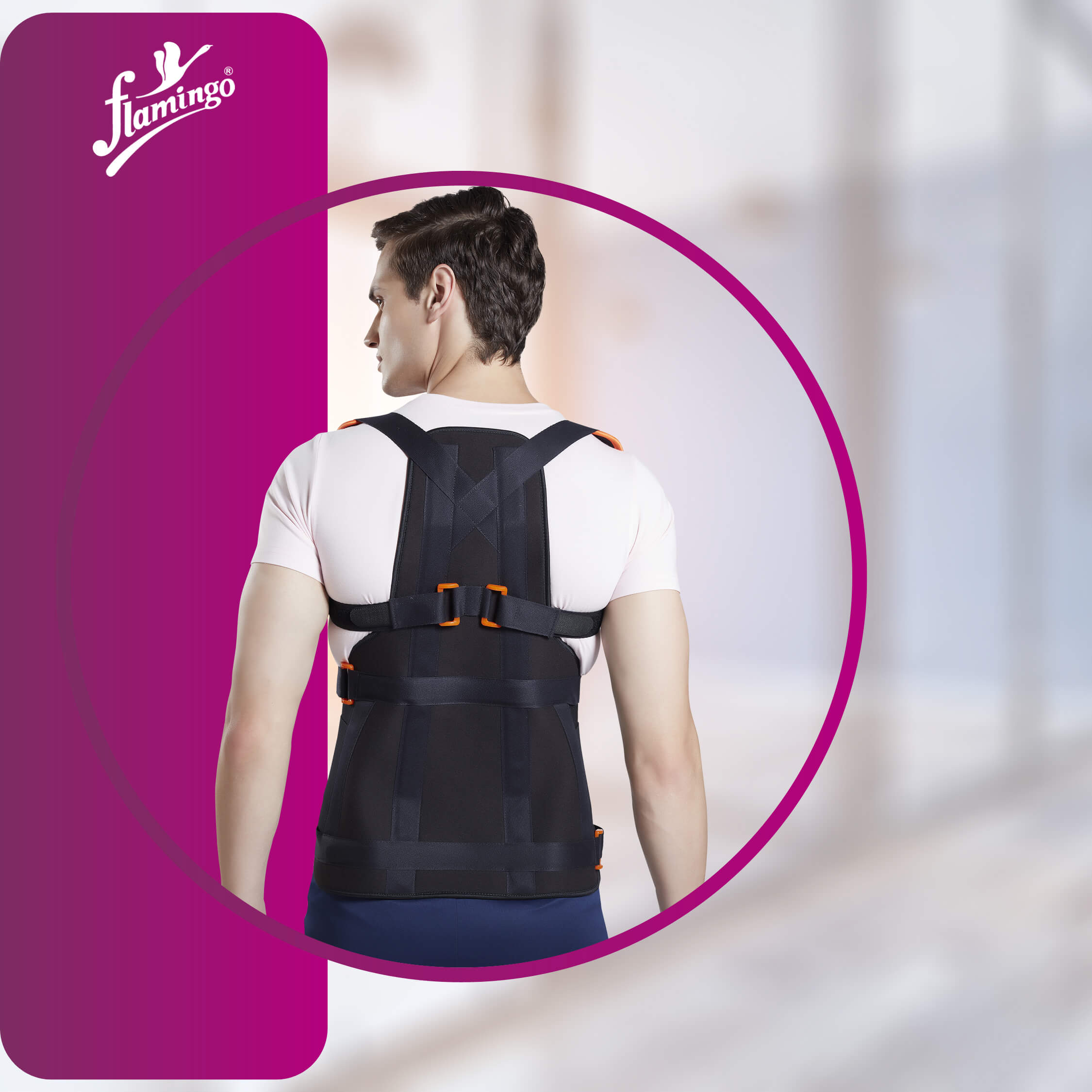 Flamingo Dorsolumbar Spinal Brace
Spinal Fracture Support Brace
Spinal Fusion Brace
Thoracic Lumbar Spinal Support
Post-Operative Spinal Brace