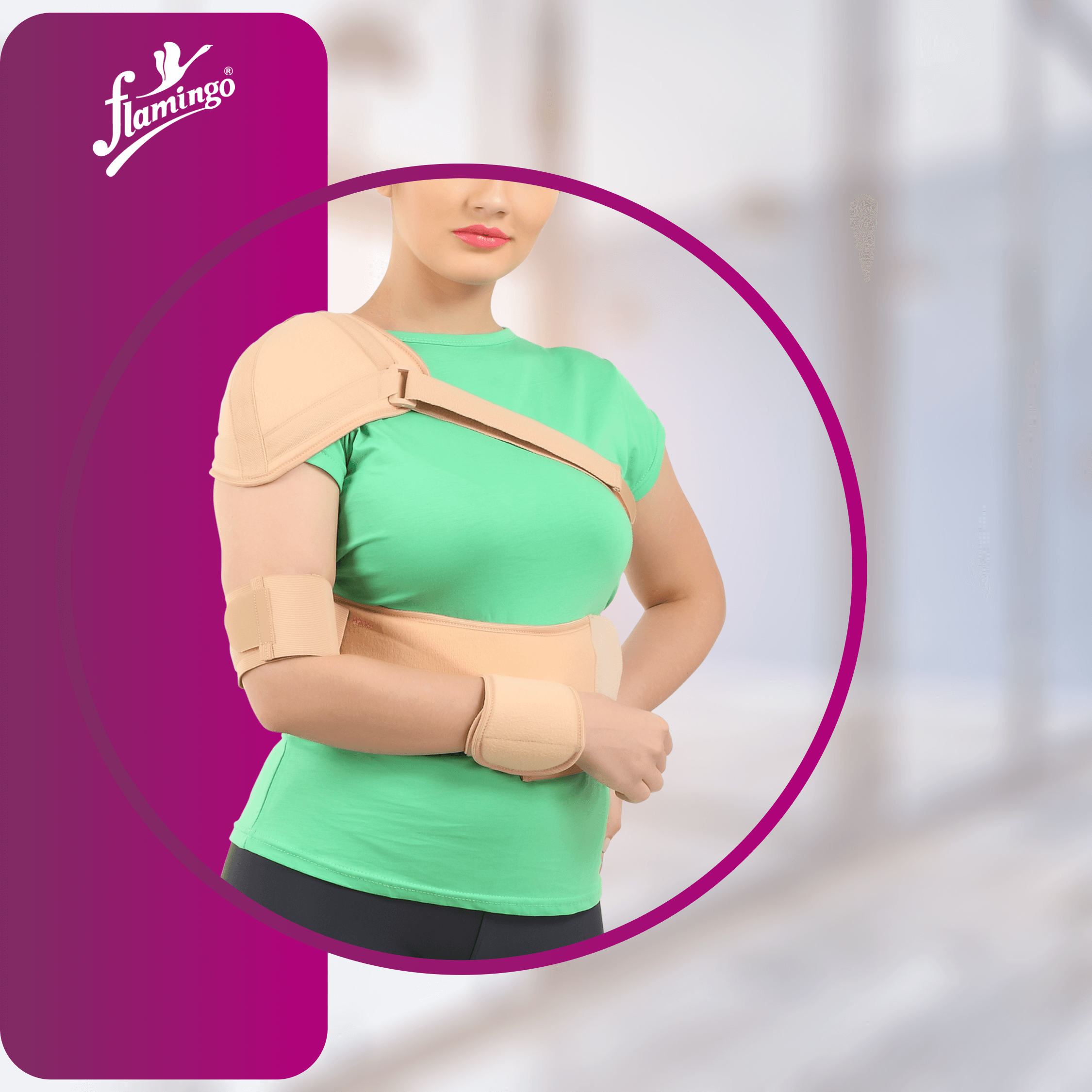 Flamingo Elastic Shoulder Immobilizer
Shoulder Immobilizer for Dislocation
Post-Operative Shoulder Support
Shoulder Dislocation Brace
Shoulder Support for Recovery