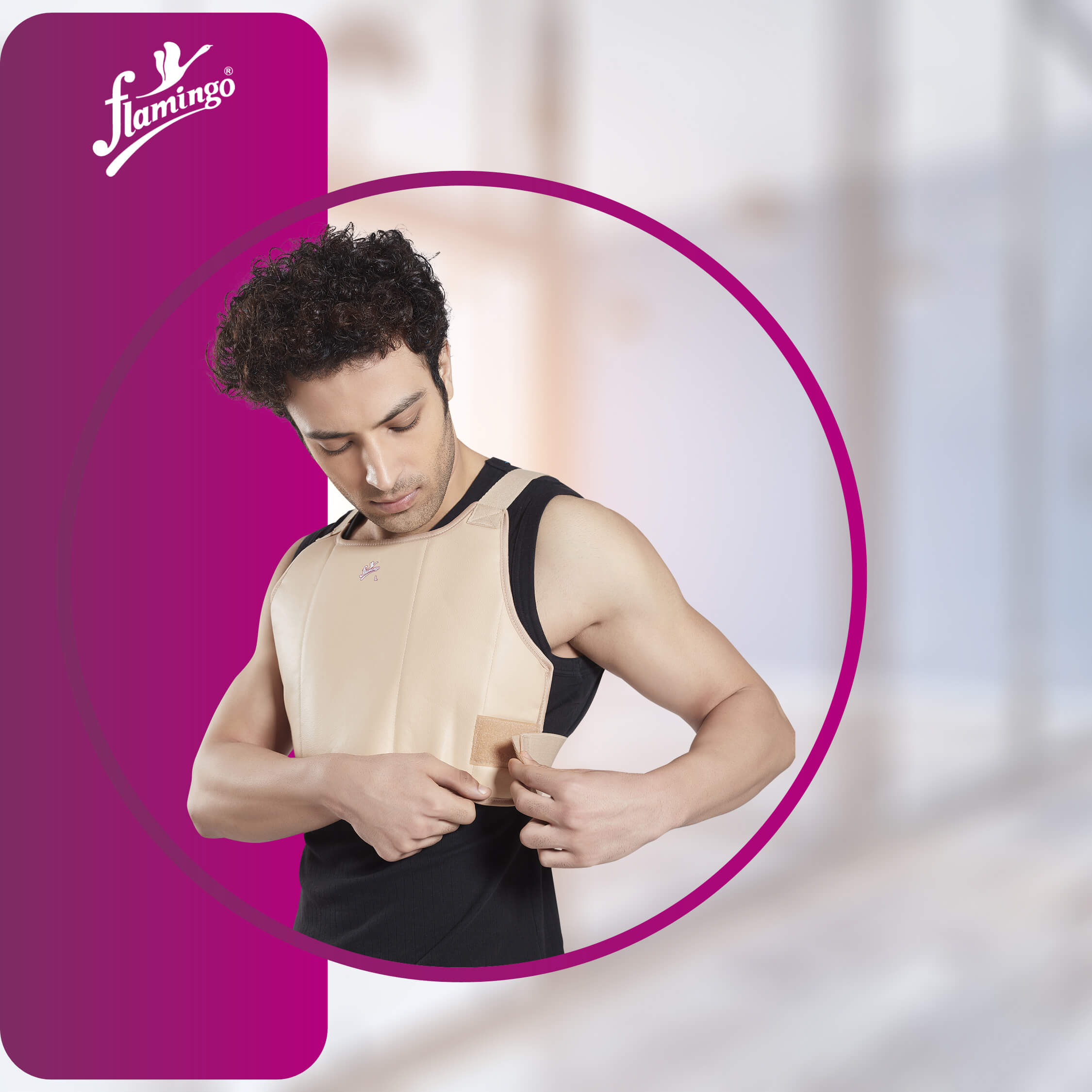 Flamingo Chest Guard
Bike Riding Chest Protection
Rib Protection Guard
Cold and Wind Protection Guard
Comfortable Chest Guard for Biking