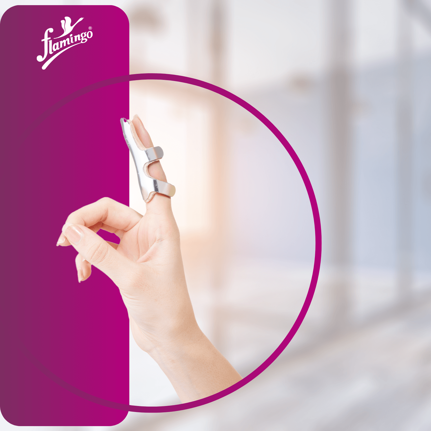 Flamingo Frog Splint
Finger Immobilization Splint
Aluminum Finger Support
Post-Injury Finger Splint
Comfortable Finger Brace