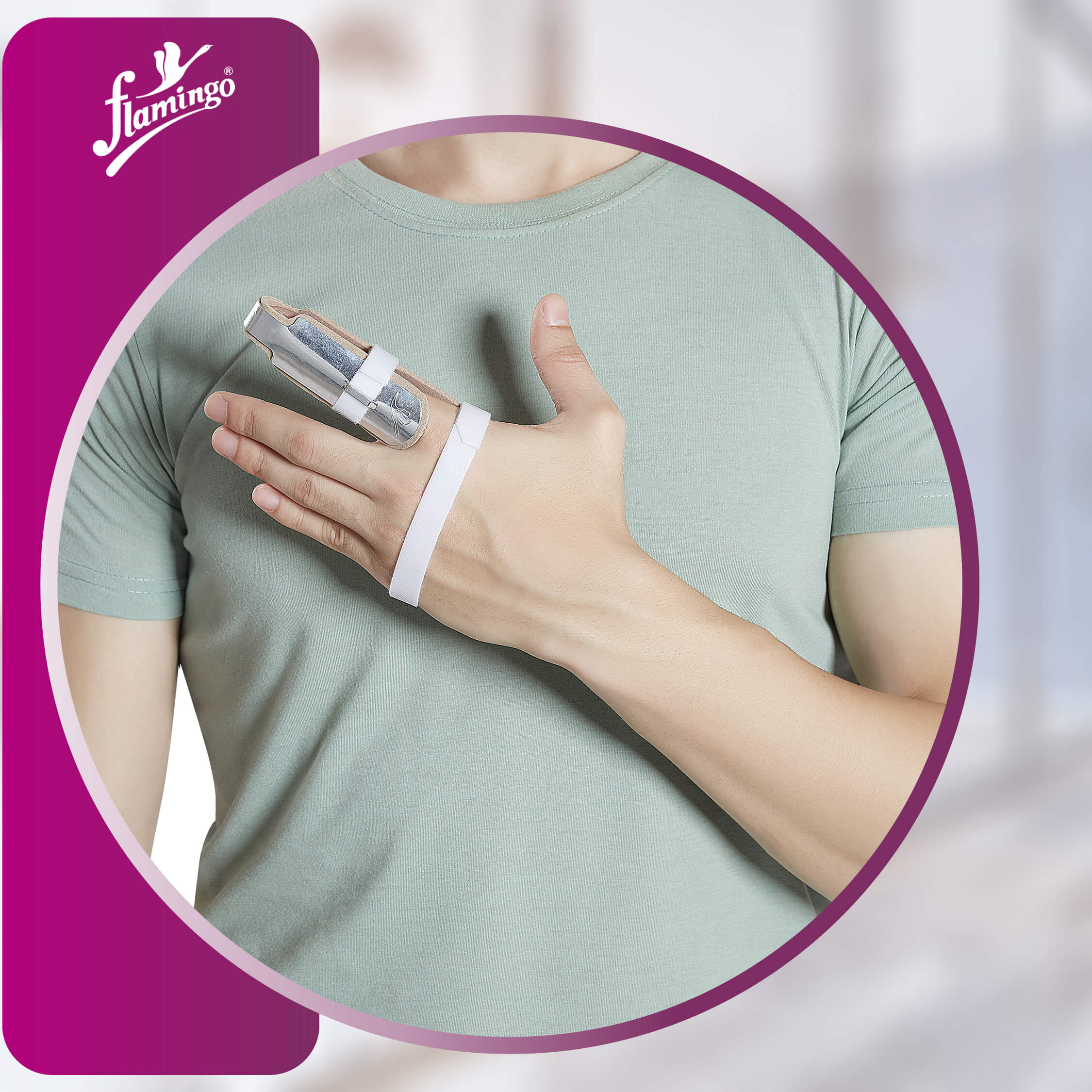 Flamingo Baseball Splint
Finger Fracture Splint
Finger Injury Immobilizer
Malleable Finger Splint
Arthritis Finger Support