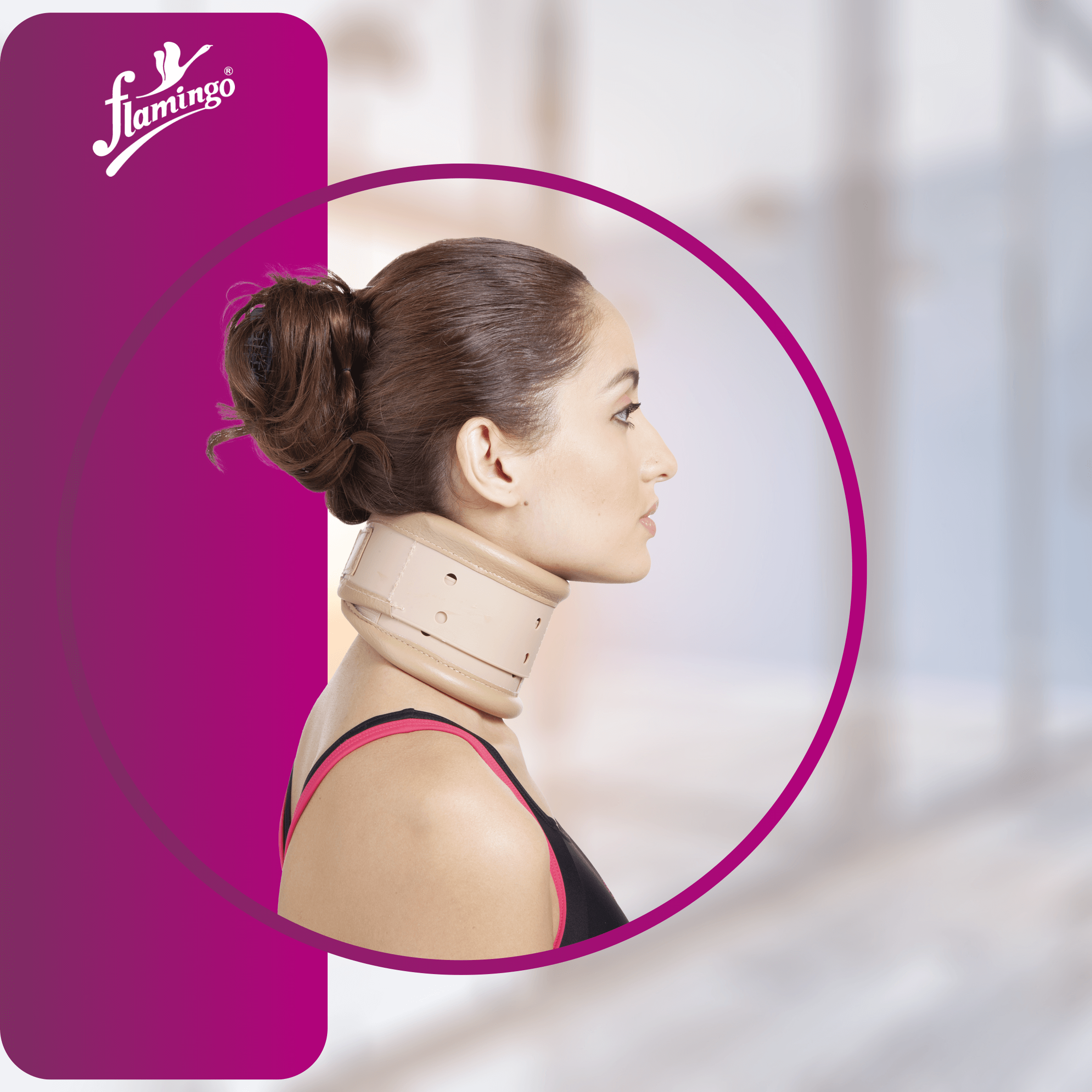 Flamingo Hard Collar
Neck Pain Support Collar
Cervical Support for Stiff Neck
Adjustable Neck Brace
Soft Plastic Neck Immobilizer