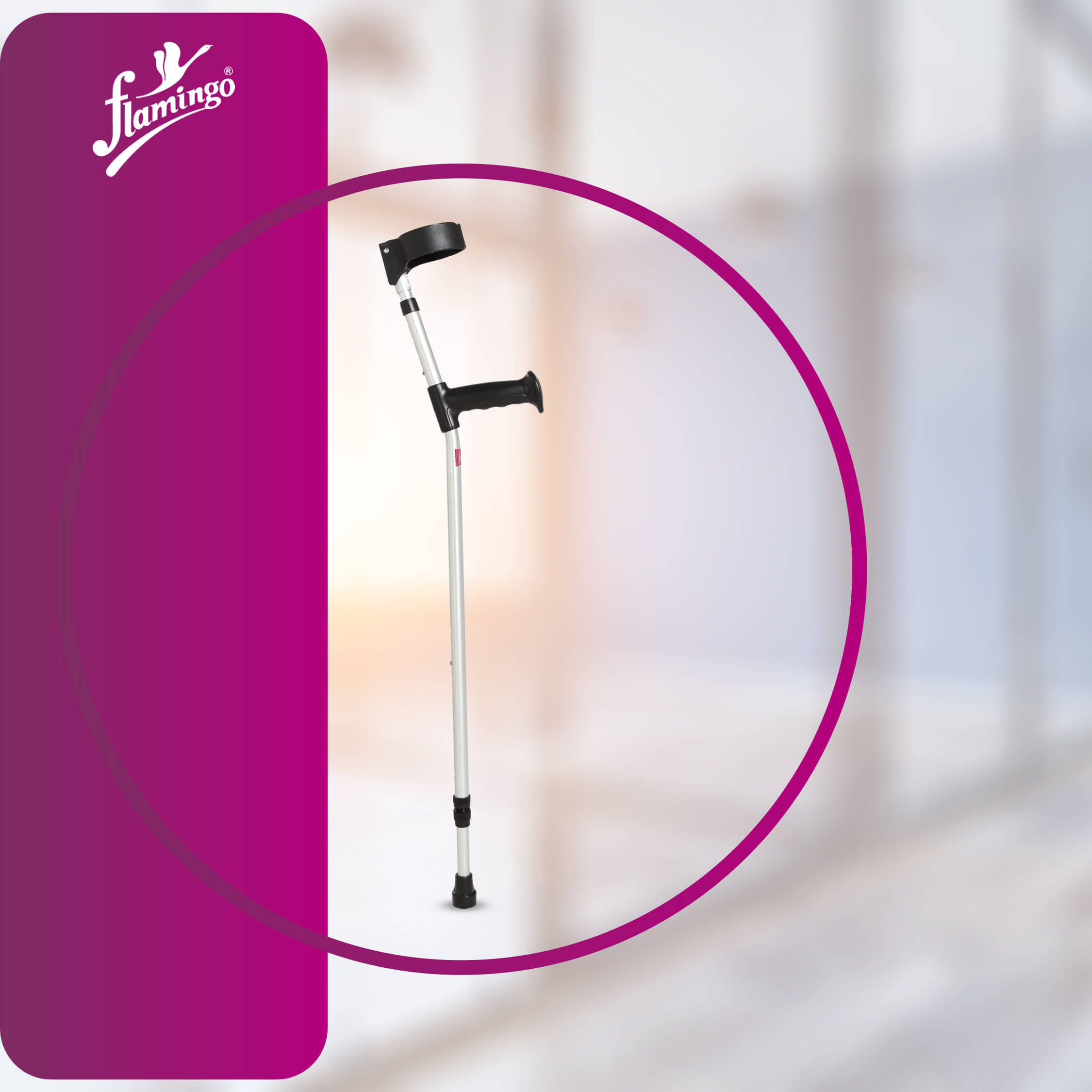 Elbow crutch for stability
Lightweight mobility crutch
Comfortable elbow crutch
Walking aid for balance
Adjustable crutch
Durable crutch for recovery
Rubber bottom crutch