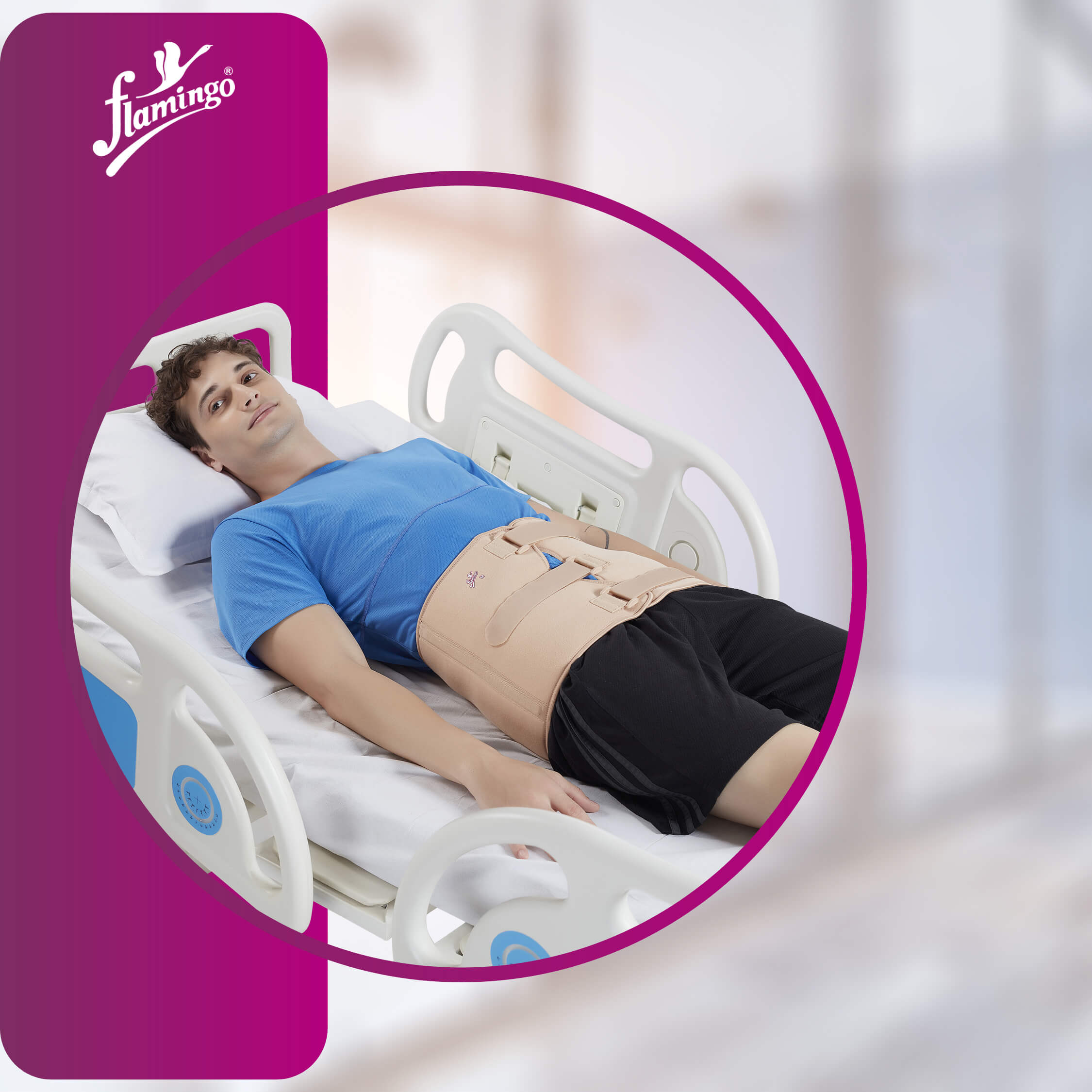 Flamingo Pelvic Binder
Pelvic Fracture Stabilizer
Trauma Pelvic Support
Pelvic Binder for Laparotomy
Adjustable Pelvic Binder
