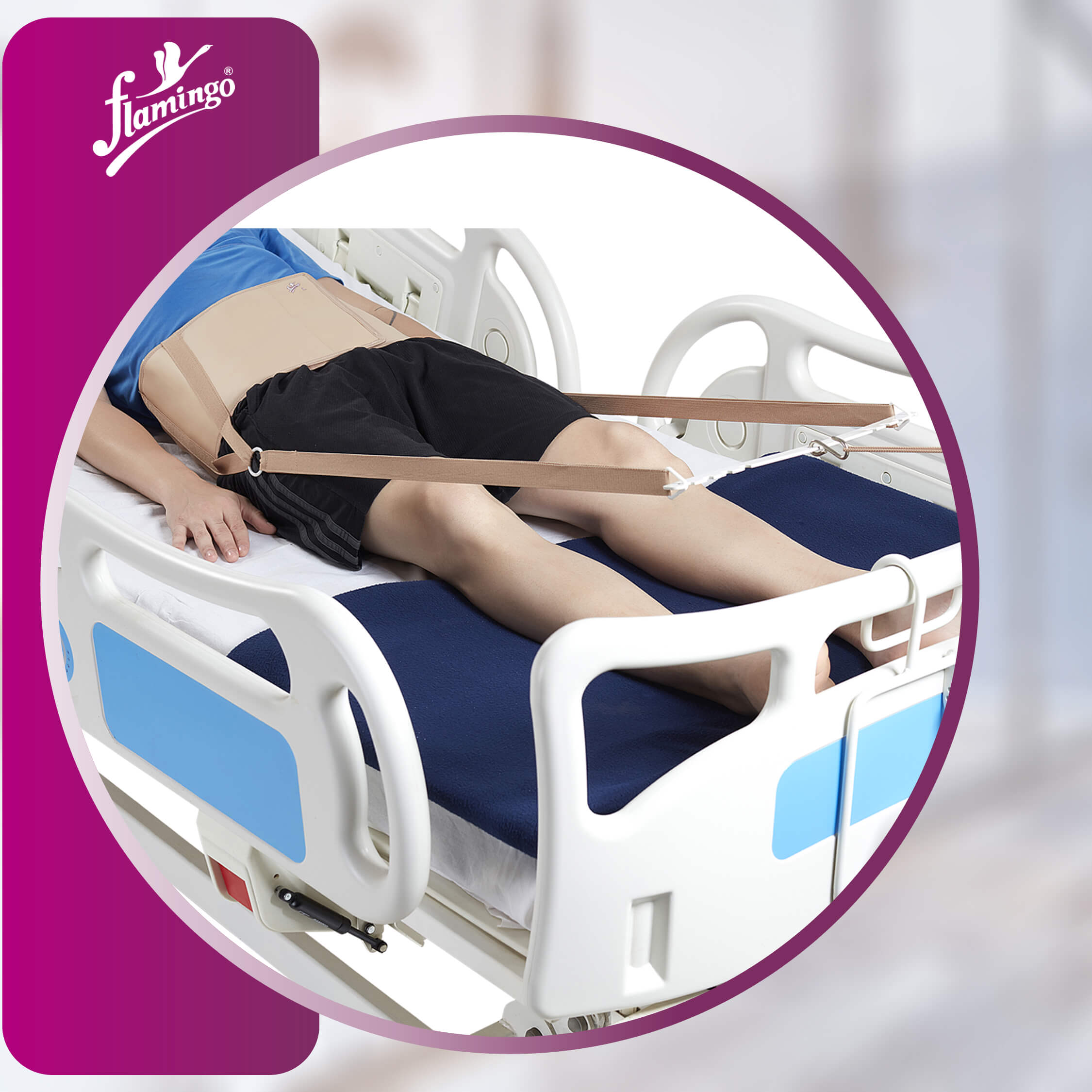 Flamingo Pelvic Belt
Traction Belt for Lumbar Region
Lower Back Traction Support
Pelvic Belt for Therapy
Adjustable Pelvic Support