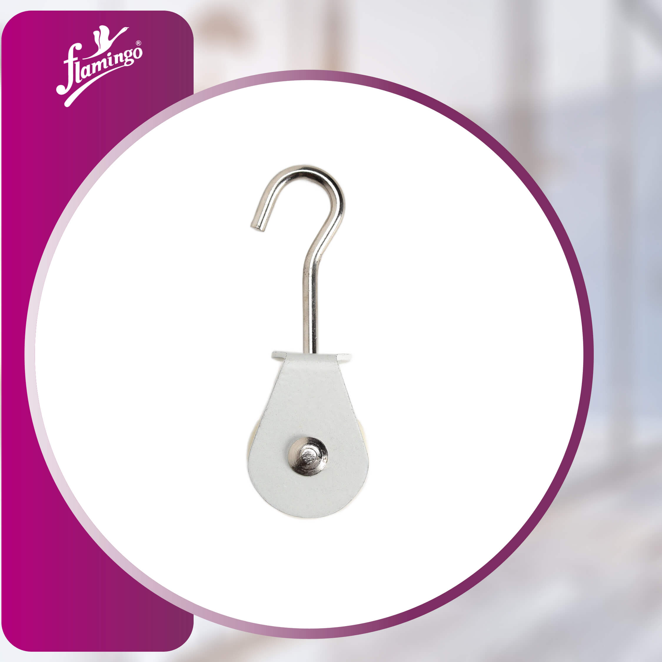 Flamingo Traction Pulley, traction therapy, spinal traction pulley, limb traction pulley, therapeutic traction, durable traction pulley.