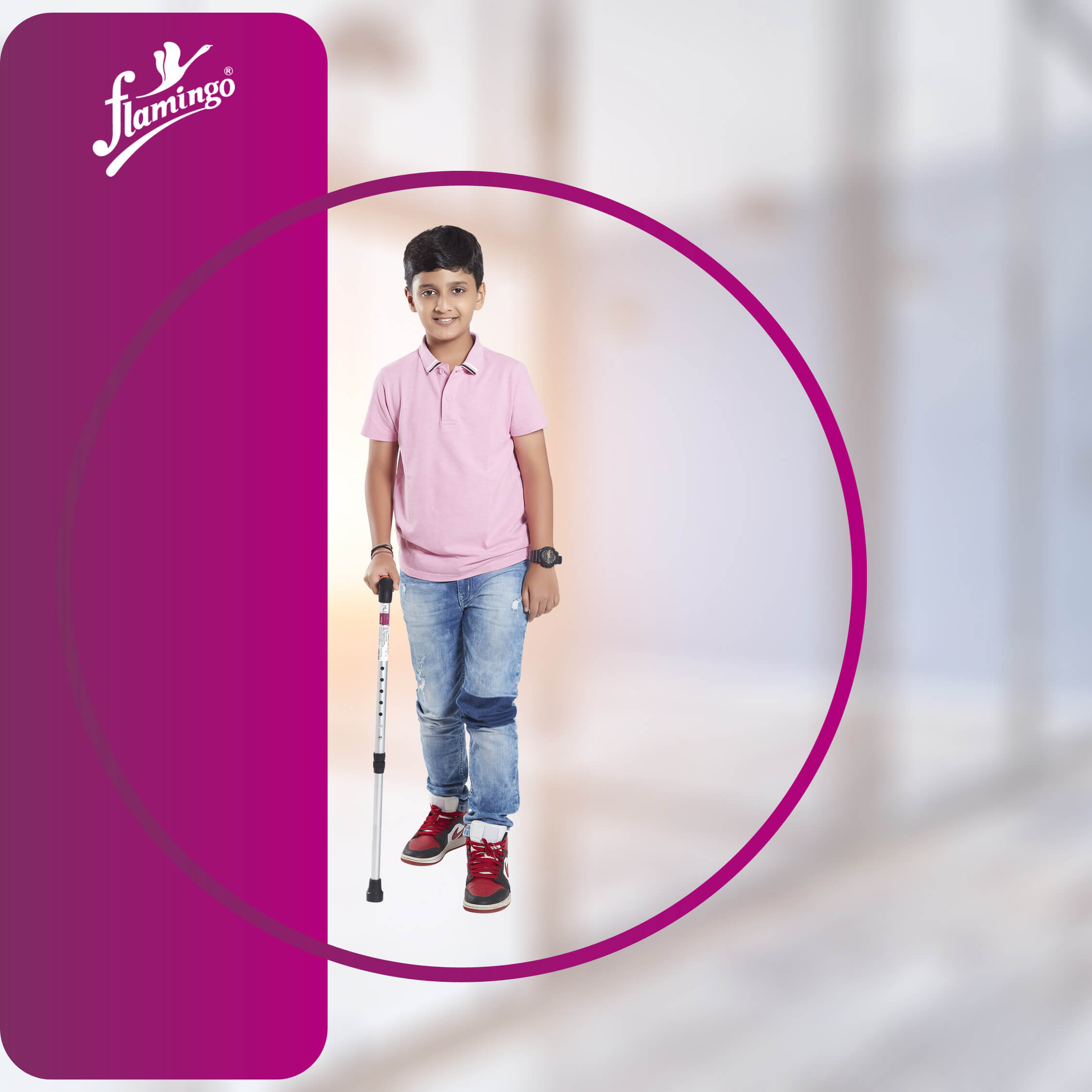 Pediatric walking stick
Walking stick for children
Kids mobility aid
Adjustable walking stick
Walking aid for kids
Rubber bottom pod walking stick
Ergonomic kids cane