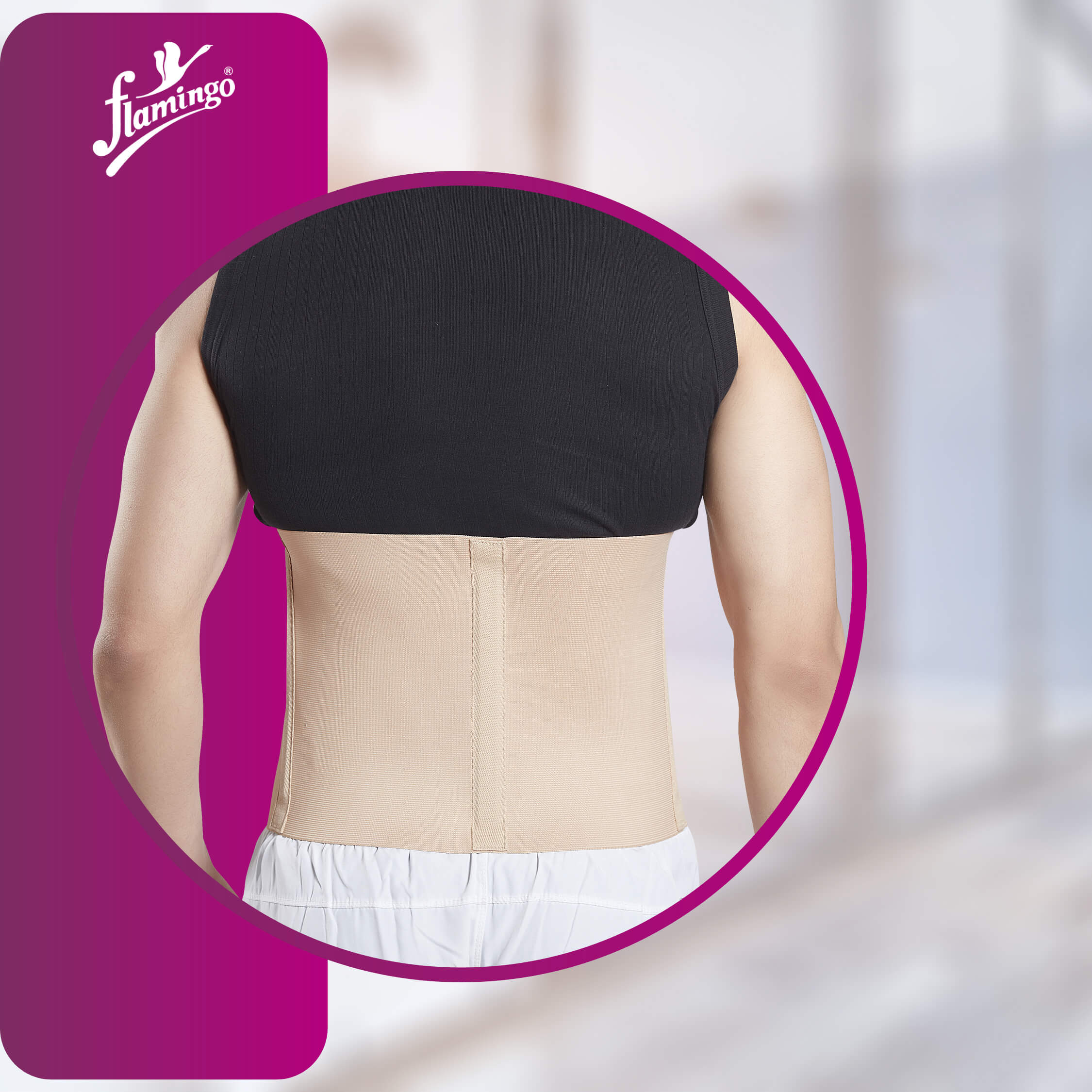 Flamingo Abdominal Binder
Abdominal Binder 25 cm
Post-Surgery Support
Post-Pregnancy Binder
Compression for Recovery
Comfortable Abdominal Support