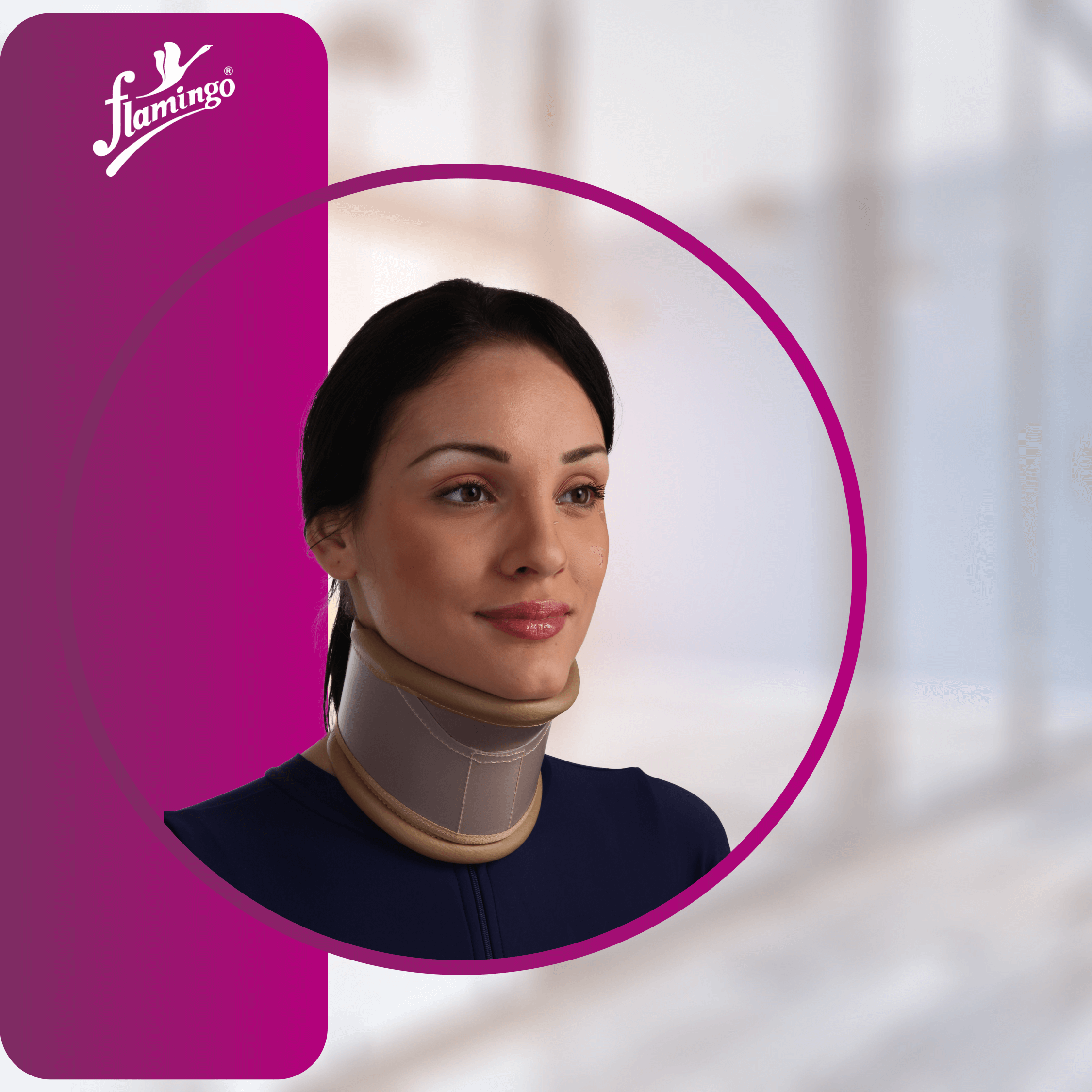 Flamingo Cervical Collar with Neck Support
Cervical Fracture Support
Whiplash Injury Collar
Adjustable Cervical Collar
Neck Support Collar