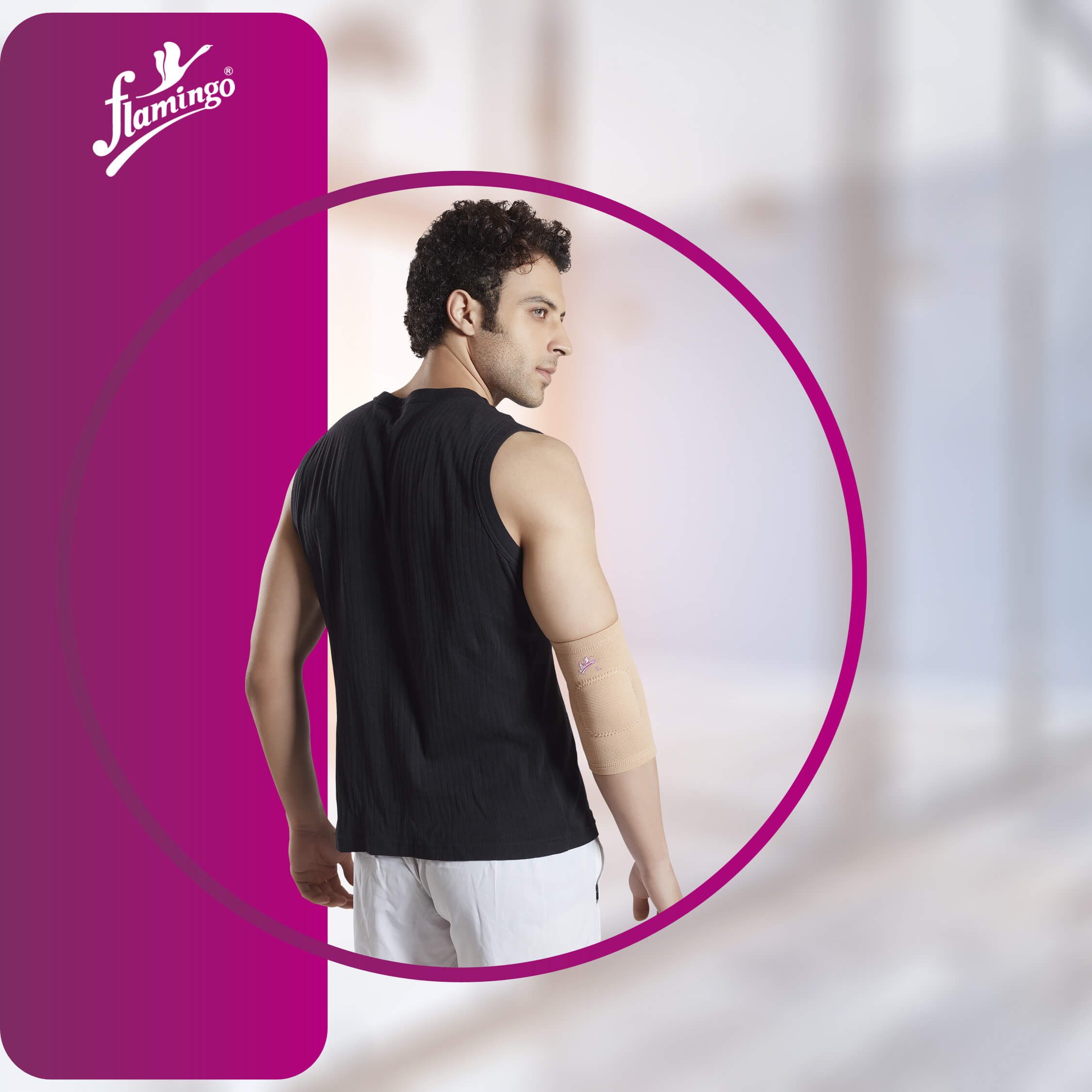 Flamingo Gel Elbow Support
Elbow Pain Relief Support
Arthritis Elbow Brace
Sports Injury Elbow Support
Gel Padding Elbow Brace