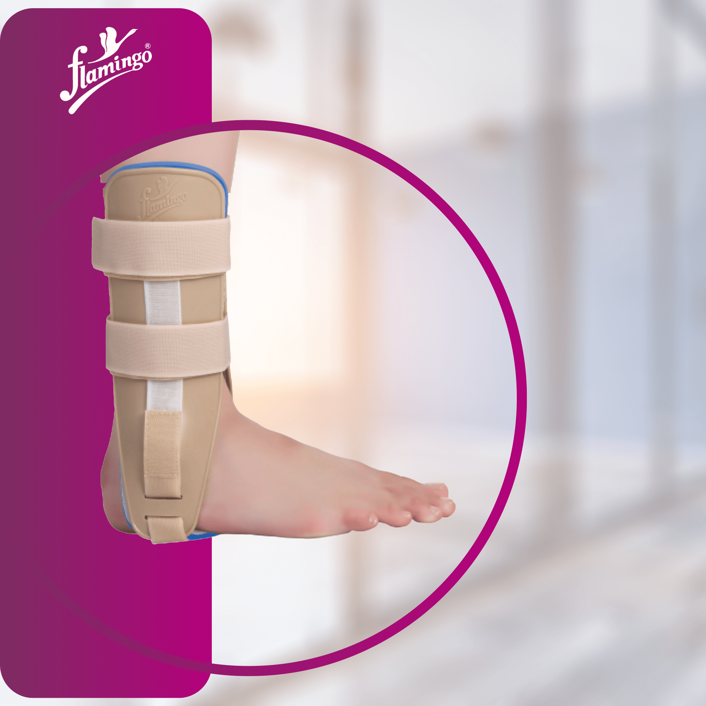 Flamingo Gel Stirrup Ankle Brace
Achilles Tendonitis Support
Gel Ankle Brace for Stability
Post-Surgery Ankle Brace
Chronic Ankle Instability Brace