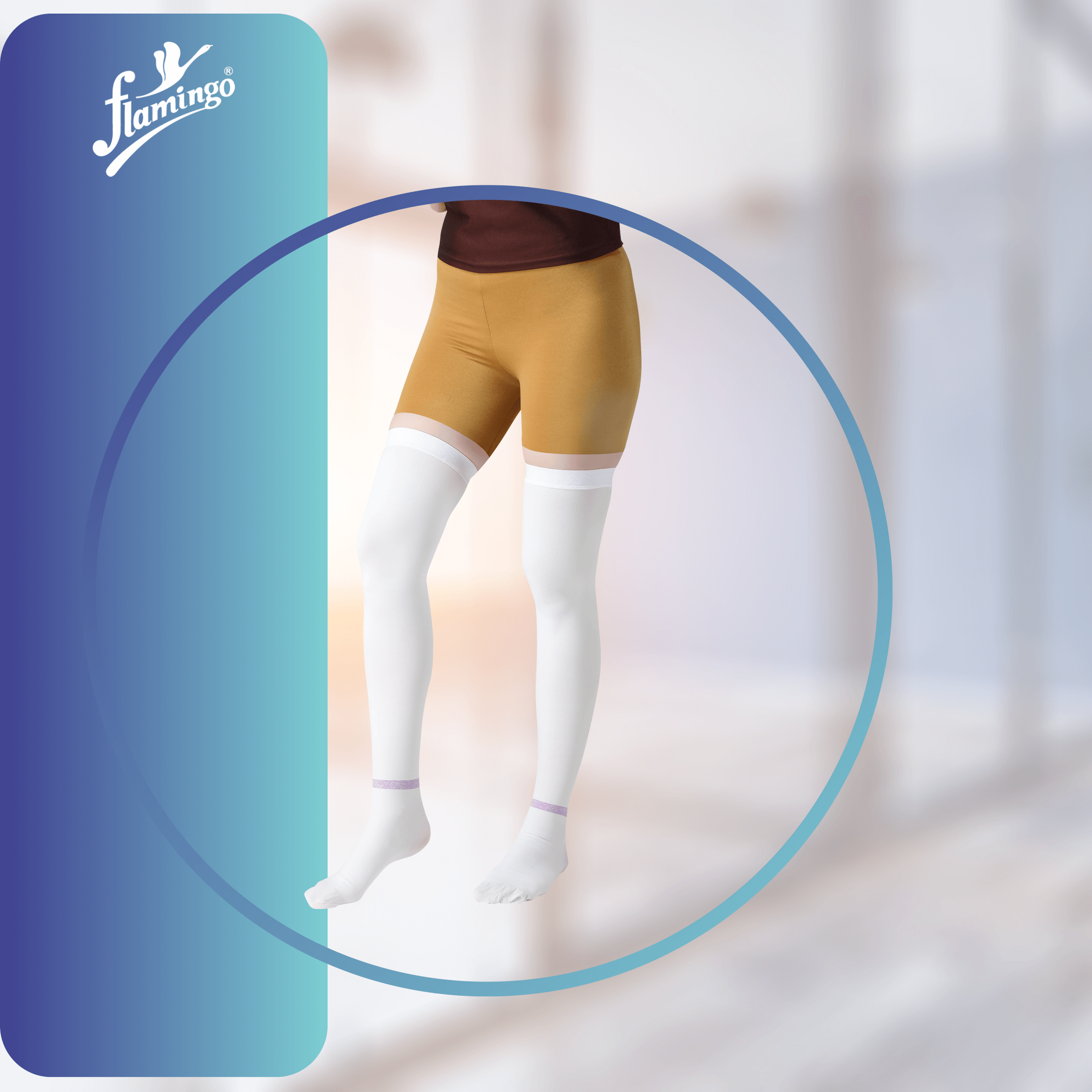 Flamingo Anti-Embolism Stocking
Above Knee Compression Stocking
Varicose Vein Support Stocking
Thrombophlebitis Relief Stocking
Post-Surgery Recovery Stocking
Venous Circulation Support