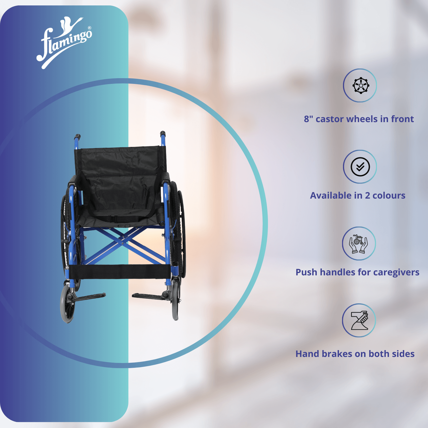 Classic wheel chair
battery power
manual wheelchairs
folding wheelchair
electric power
buy wheelchairs online
rear wheels
reclining wheelchair
types of wheelchairs
electric wheelchair
electric motors
foldable wheelchair
commode wheelchairs