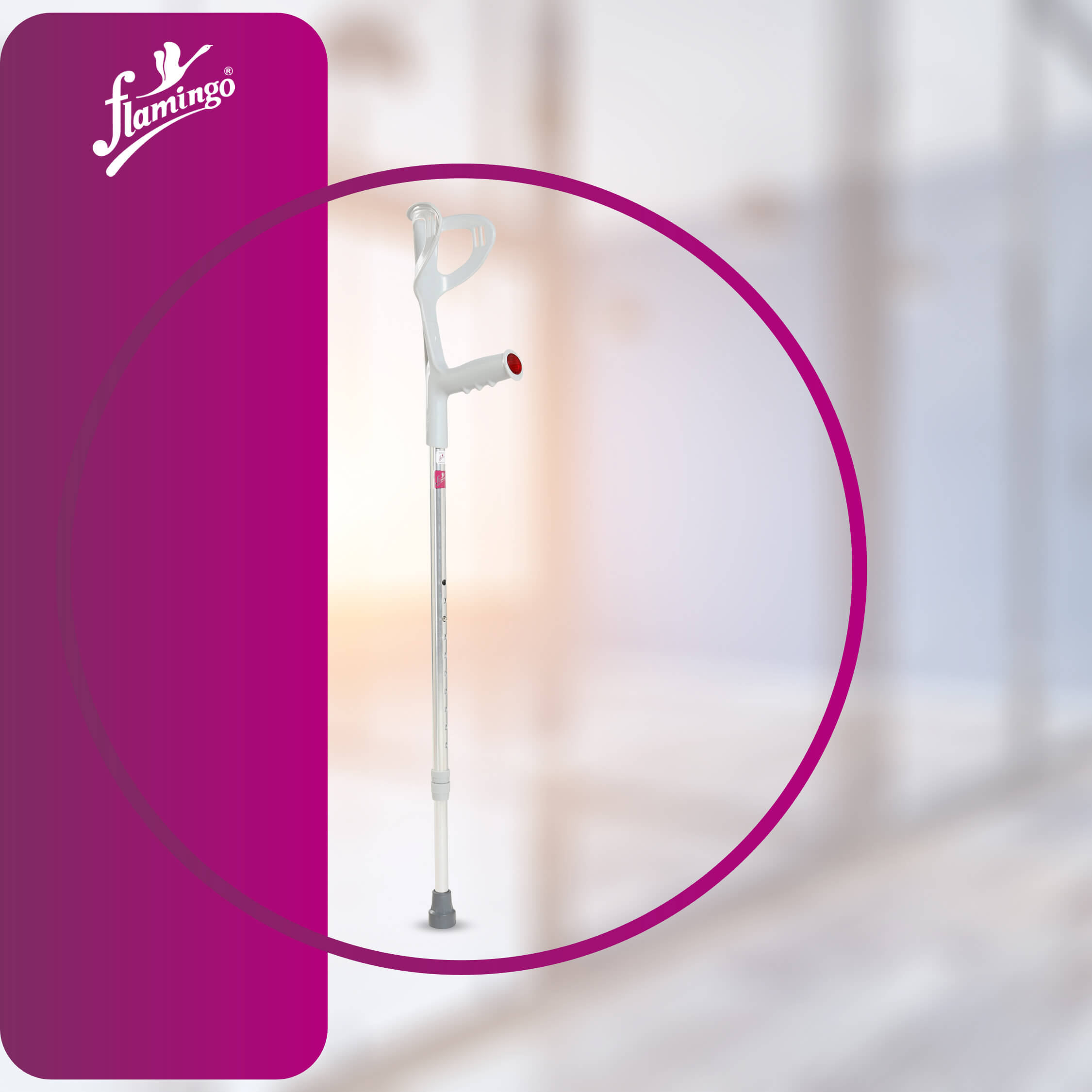 Elbow crutch
Open loop crutch
Height adjustable crutch
Mobility crutch for stability
Anti-slip elbow crutch
Aluminum crutch
Ergonomic crutch