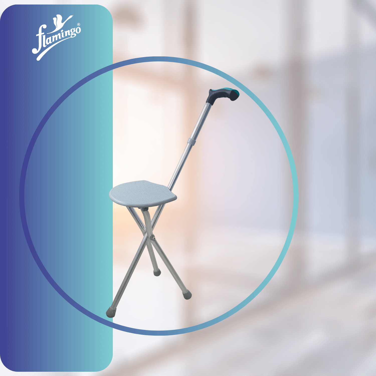 Walking stick with seat
Portable walking stick with seat
Walking cane with seat
Lightweight walking aid with seat
Anodized aluminum walking stick
Fusion handle walking cane
Walking stick for resting
Rubber bottom walking stick