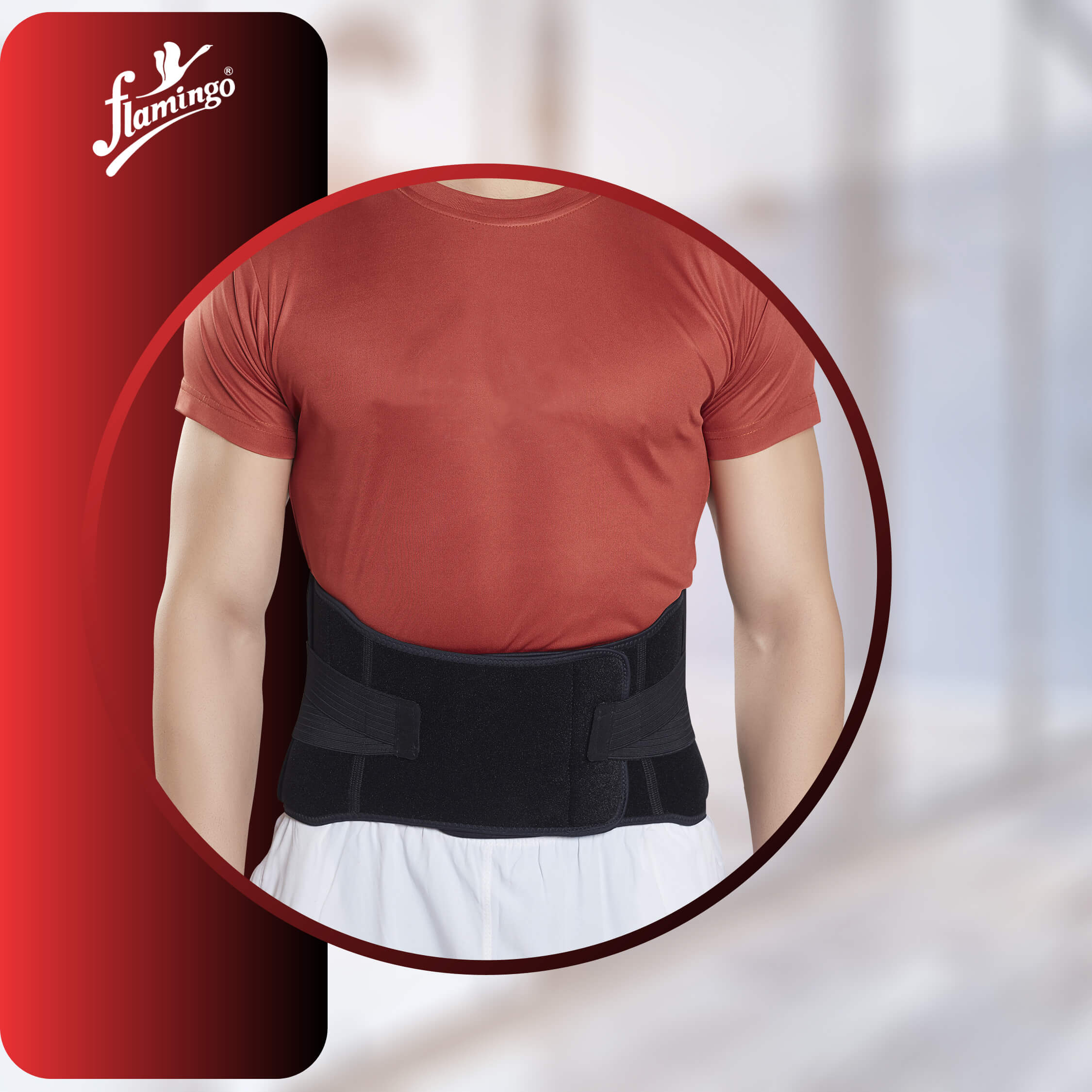 Flamingo Adjustable Back Support
Back Support for Lower Back Pain
Lumbar Support Belt
Post-Surgery Back Support
Comfortable Back Stabilizer
Adjustable Back Brace