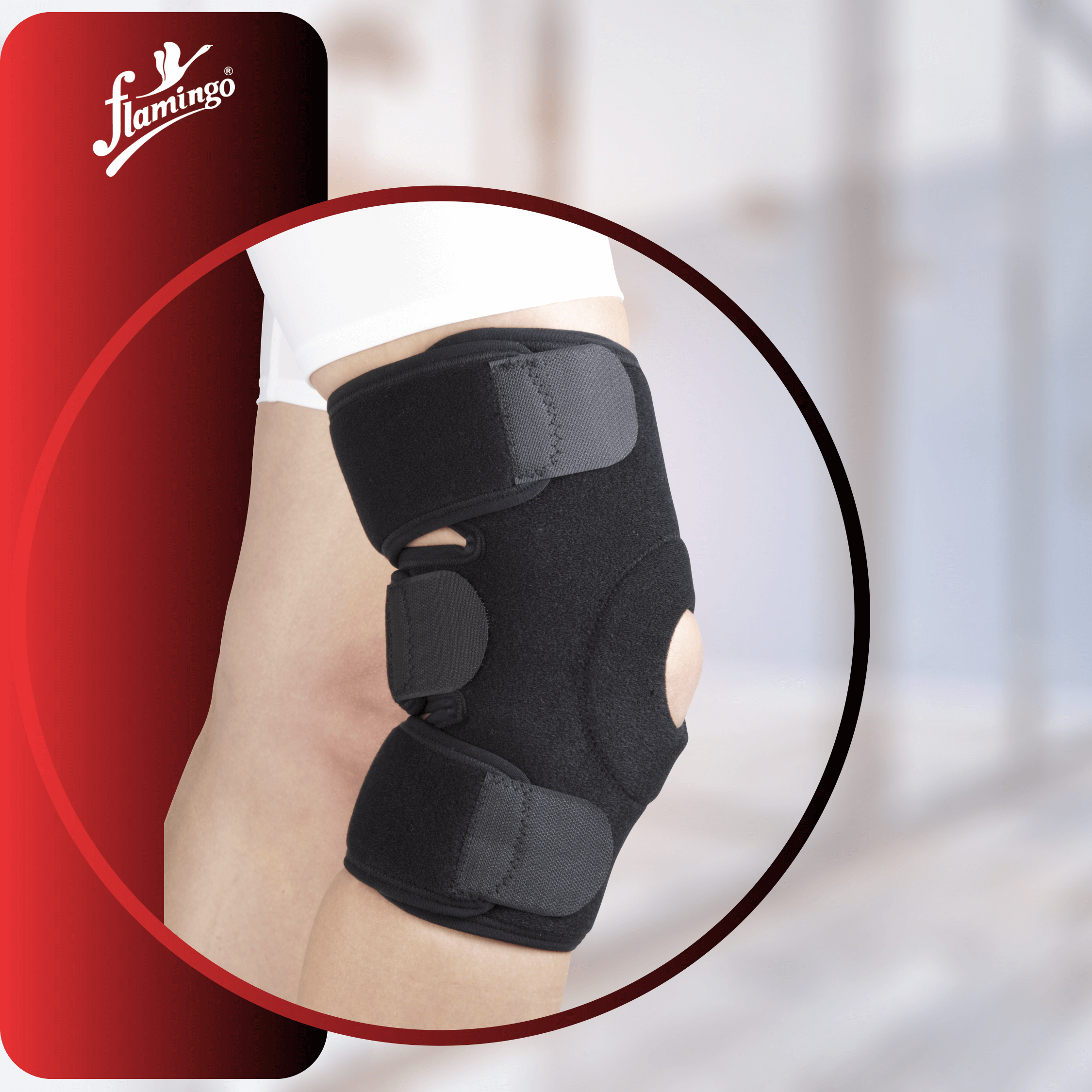 Flamingo Neoprene Knee Wrap
Knee Pain Support
Arthritis Knee Wrap
Adjustable Knee Wrap
Sports Injury Knee Support