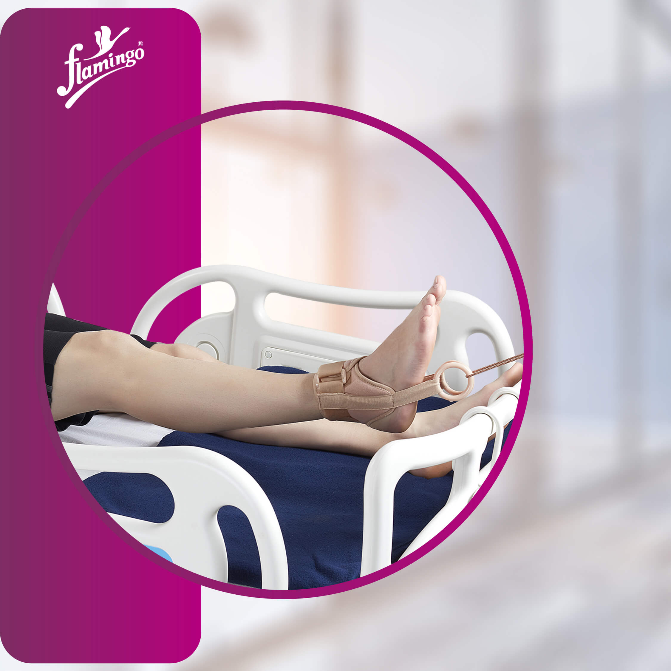 Flamingo Ankle Traction Brace
Leg Traction Brace
Ankle Support for Traction Therapy
Universal Ankle Brace
Comfortable Ankle Traction