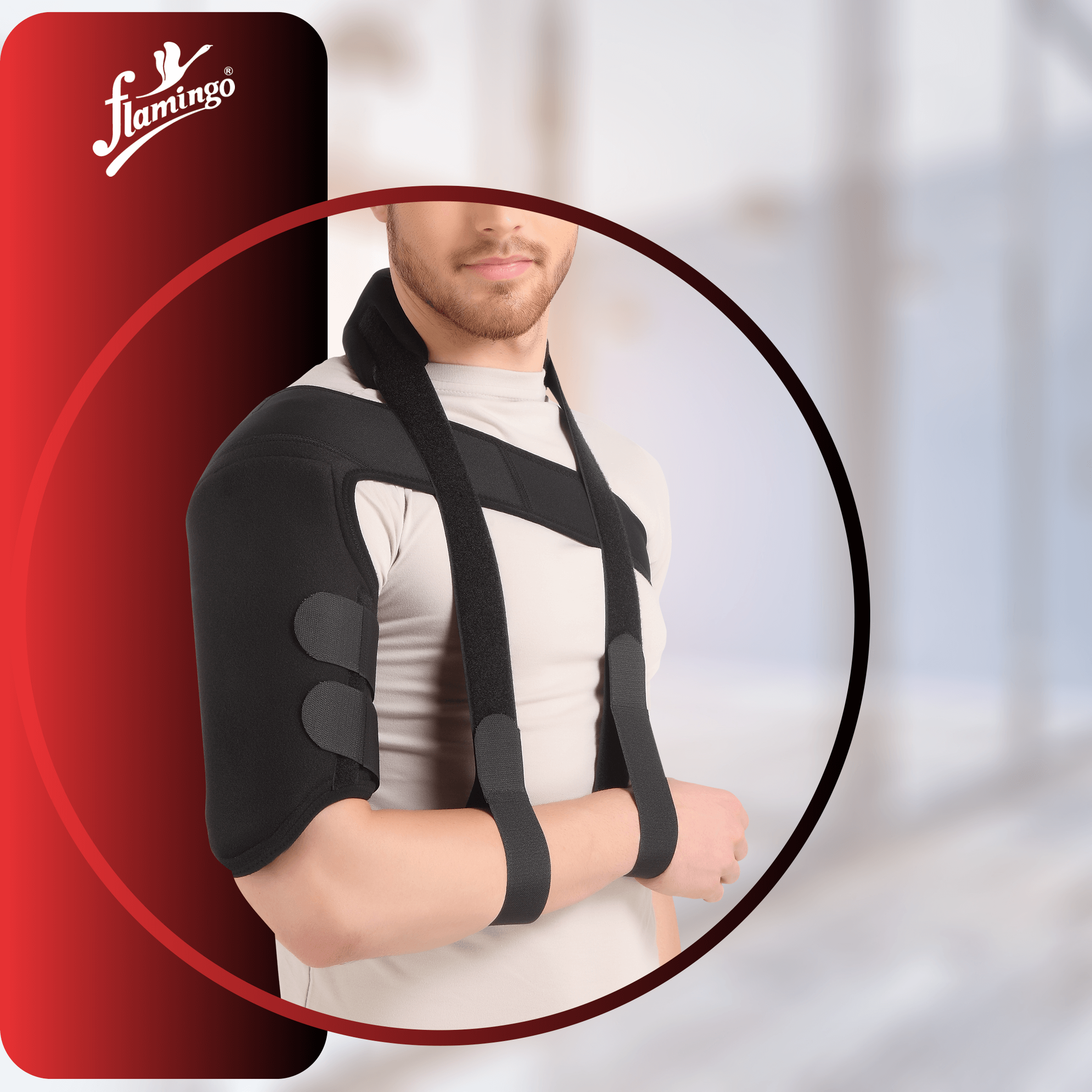 Flamingo Neoprene Humerus Brace
Humerus Fracture Brace
Shoulder Immobilizer for Fractures
Adjustable Humerus Support
Neoprene Shoulder Brace