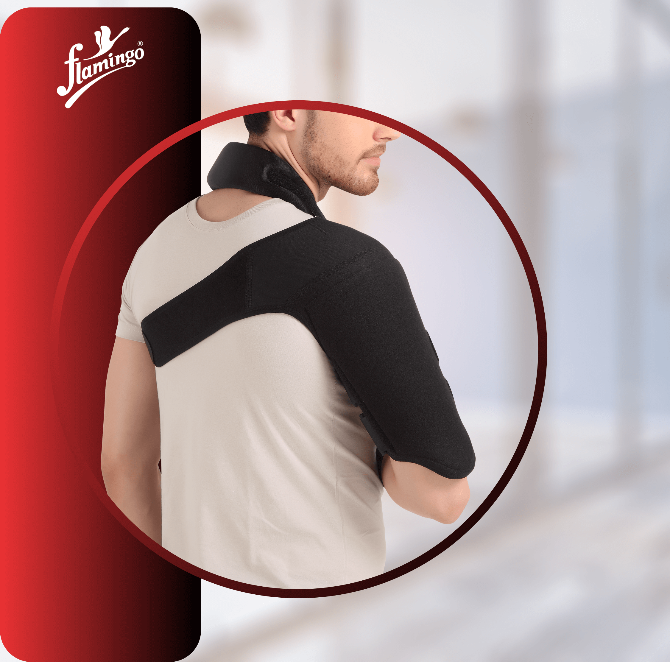 Flamingo Neoprene Humerus Brace
Humerus Fracture Brace
Shoulder Immobilizer for Fractures
Adjustable Humerus Support
Neoprene Shoulder Brace
