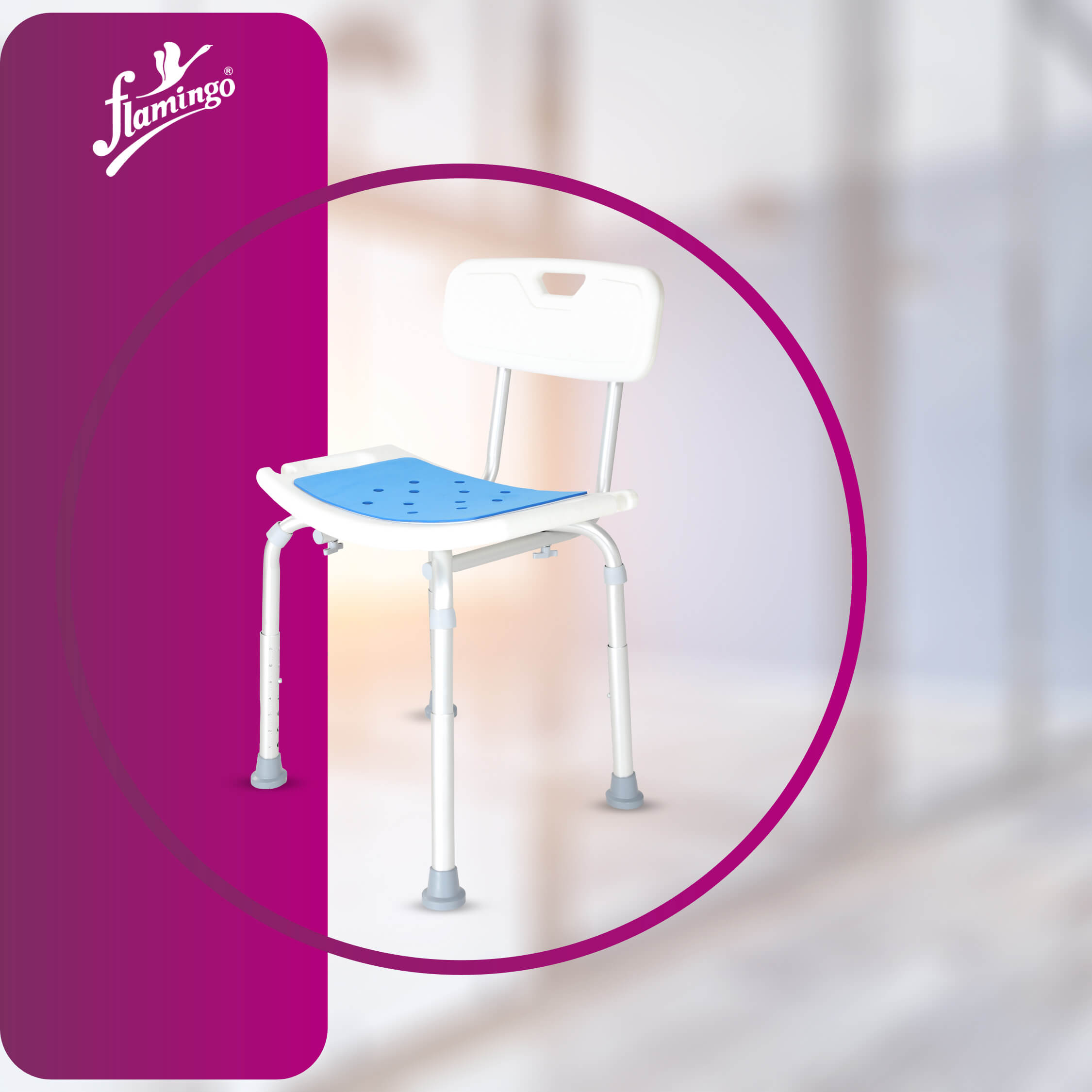 Shower stool with backrest
Anti-skid shower chair
Adjustable shower stool
Shower chair for elderly
Corrosion-proof shower chair
Comfortable bathroom stool
Shower seat with back support