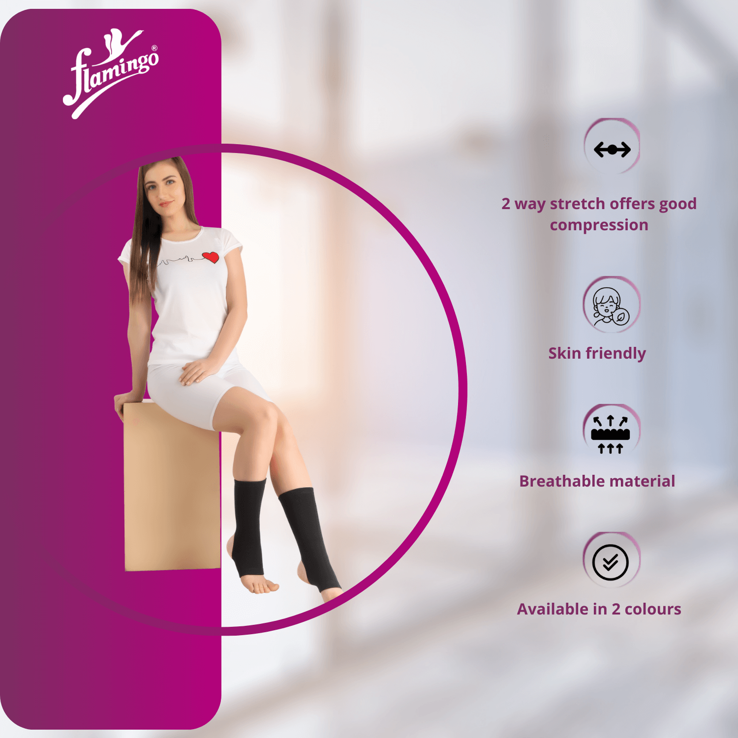 Flamingo Anklet Pair
Ankle Support for Sprains
Arthritis Anklet
Ankle Compression Pair
Comfortable Ankle Support
Flexible Ankle Brace