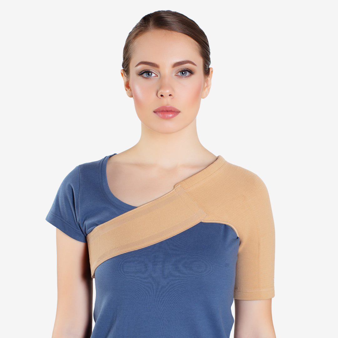 Flamingo Shoulder Support, shoulder brace, rotator cuff support, post-surgery shoulder support, shoulder instability relief.