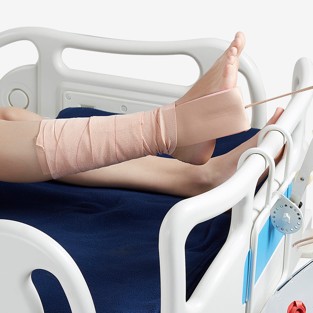 Flamingo Skin/Foot Traction, leg traction accessory, traction therapy, skin foot belt, joint pain relief.