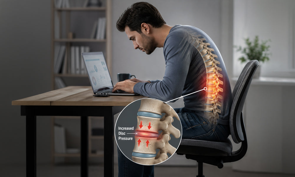 Back Pain from Sitting Too Long: Causes, Prevention & Relief Tips