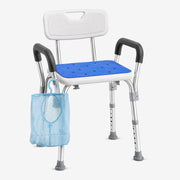 Shower stool with rails
Height adjustable shower stool
Shower seat with handrails
Bathroom chair with backrest
Anti-slip shower stool
Shower stool for elderly
Corrosion-resistant bathroom stool
