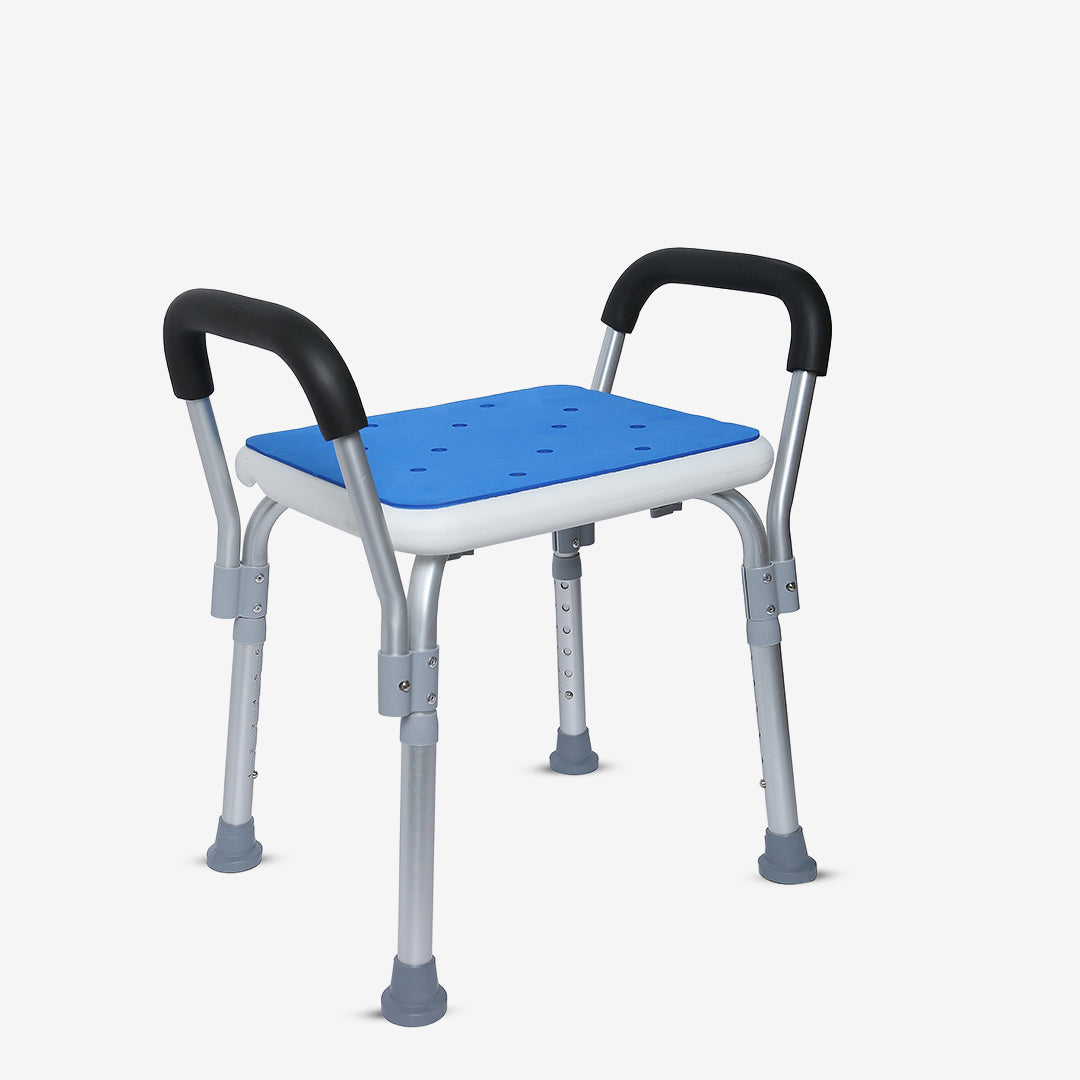 Shower Stool - with Rails
