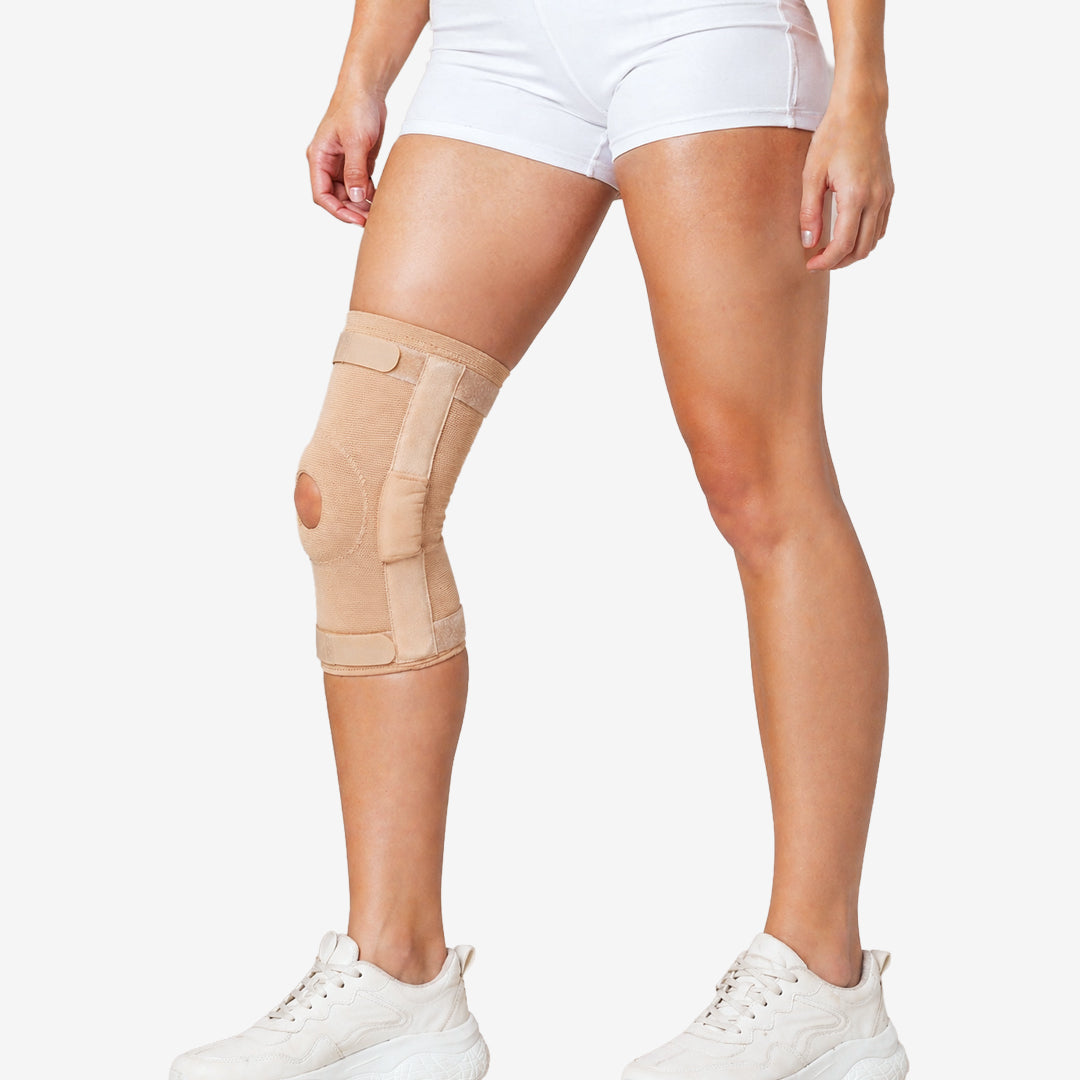 Gel Bi-Axle Hinged Knee Cap