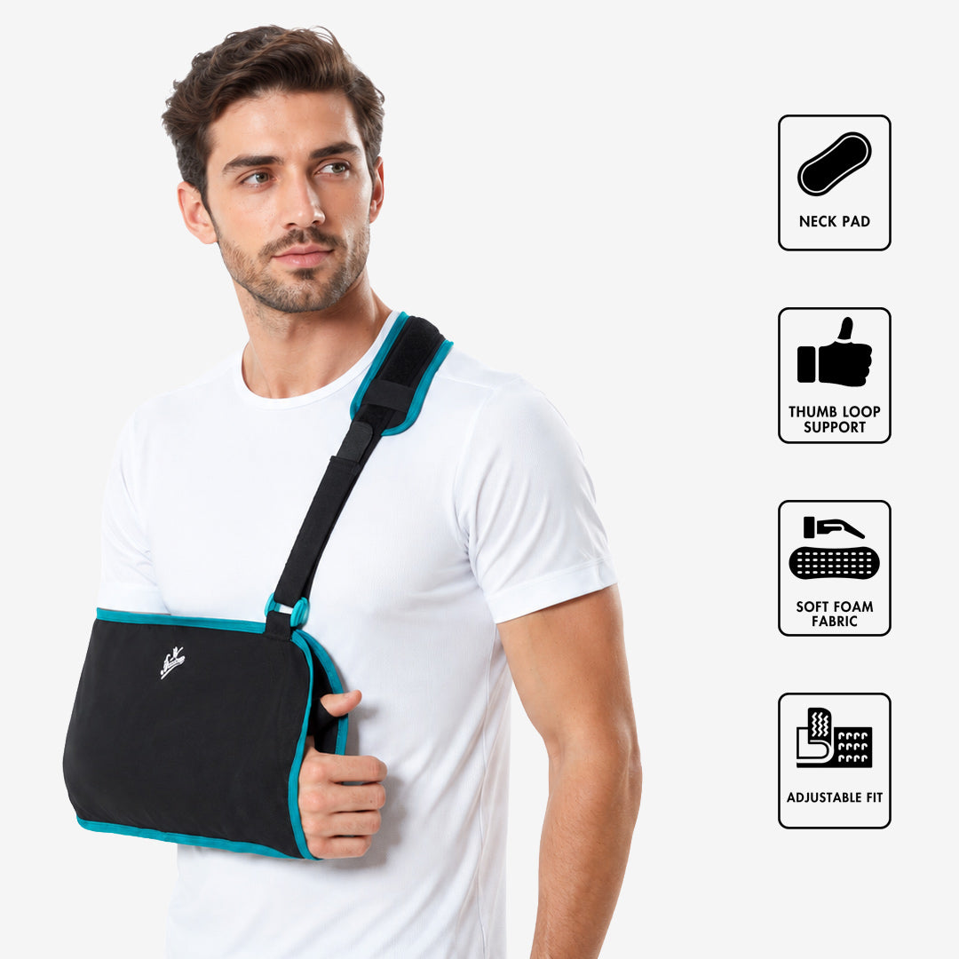 Flamingo Arm Sling
Post-Casting Sling
Elbow Dislocation Arm Support
Arm Fracture Sling
Adjustable Arm Sling
Thumb Loop Arm Support