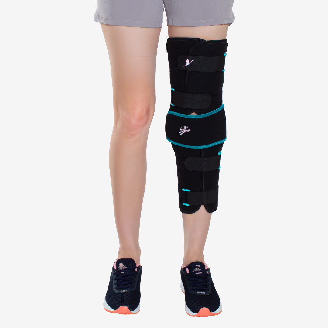 Flamingo Knee Brace Long
Knee Support for Post-Surgery
Tendon Injury Knee Brace
Adjustable Knee Immobilizer
Knee Recovery Brace
