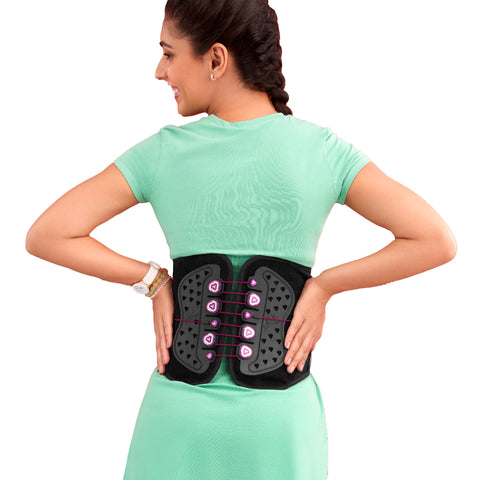 Flamingo Lacepull Back Belt - Support & Style Combined – Flamingo Health