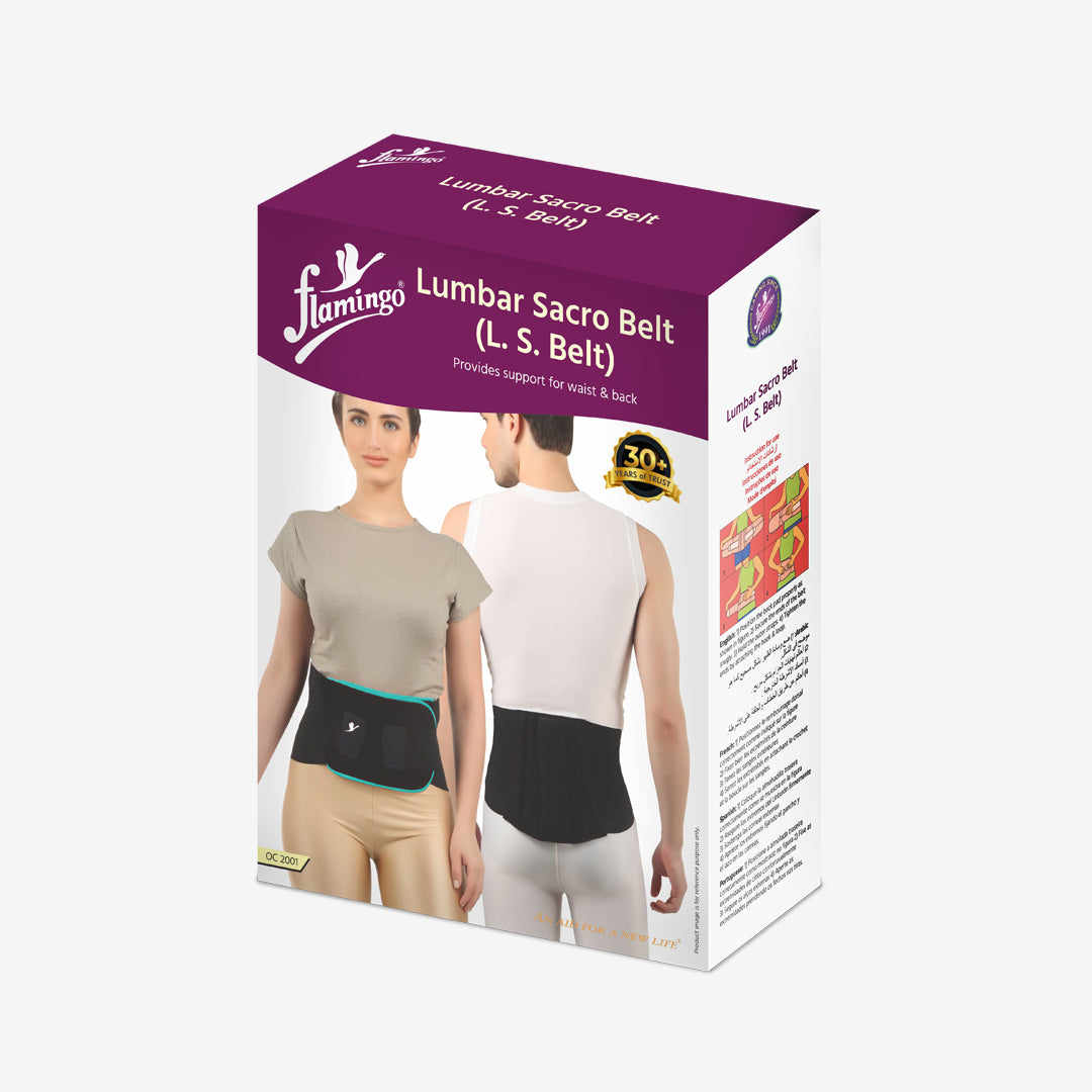 Flamingo Lumbar Sacro Belt
Lower Back Support
Pelvic Pain Relief Belt
Moderate Back Pain Belt
Adjustable Lumbar Support
