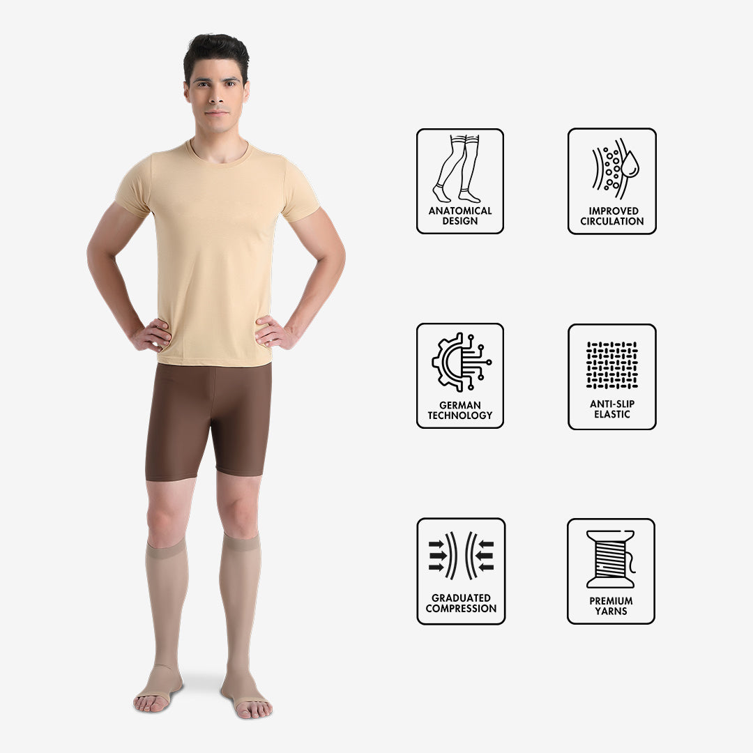 Medical Compression Stockings Below Knee