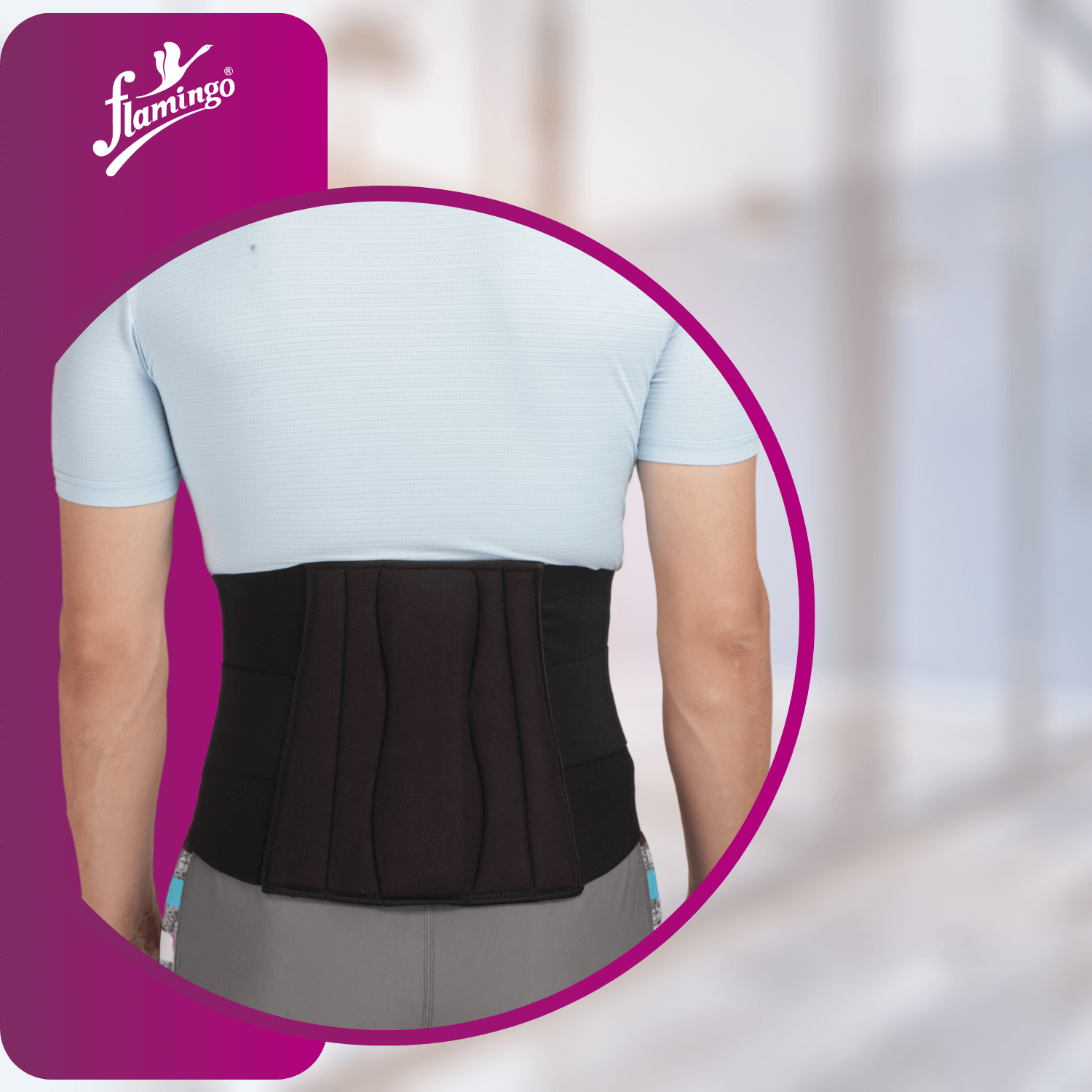 Flamingo Lumbar Sacro Belt
Lower Back Support
Pelvic Pain Relief Belt
Moderate Back Pain Belt
Adjustable Lumbar Support
